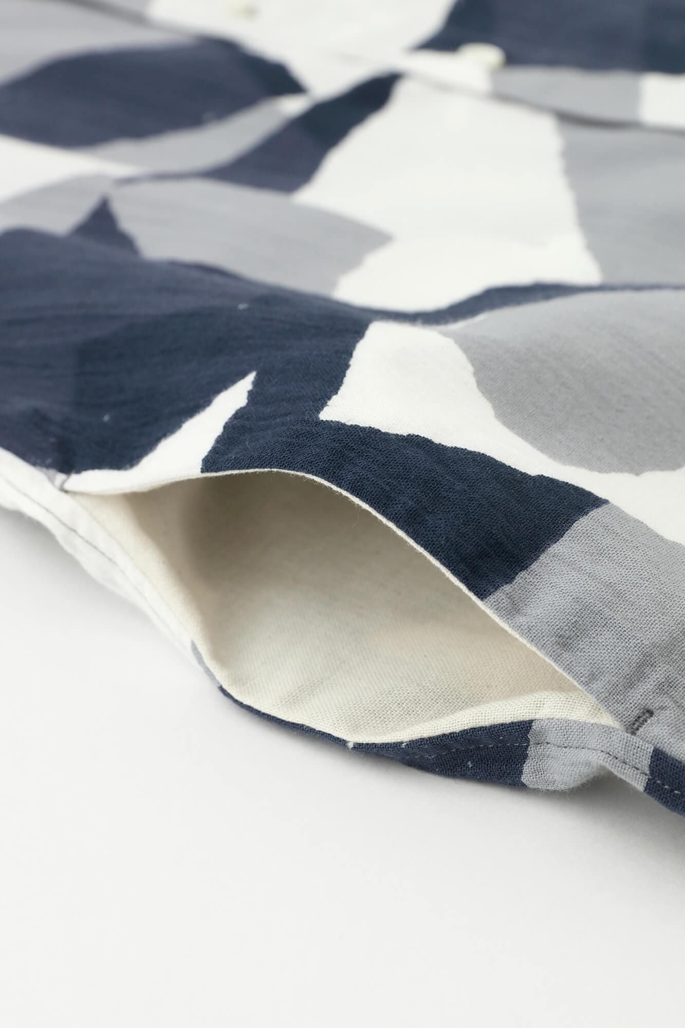 高島縮棉 20/20 立領長袖襯衫 sp/偶然