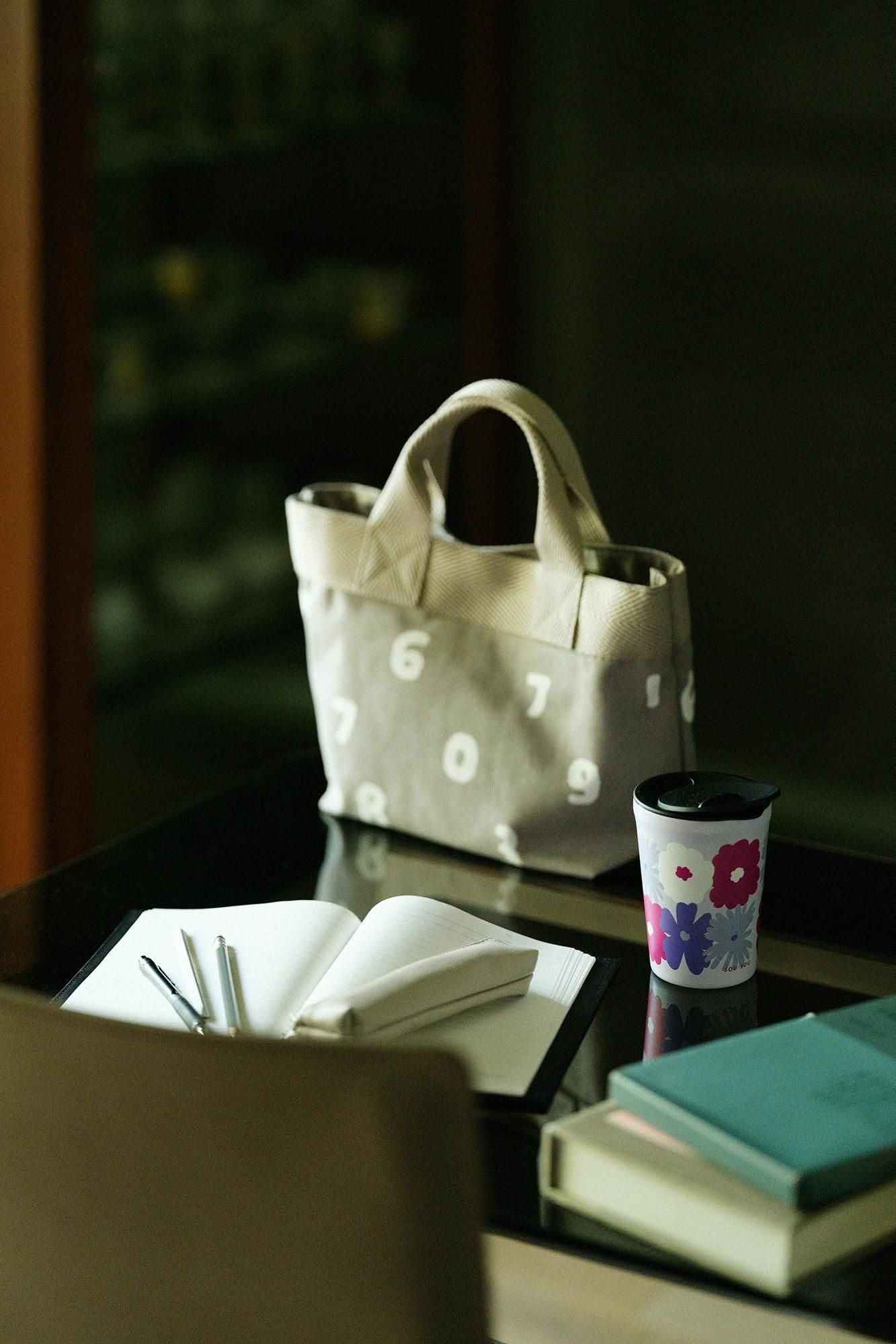 带盖/oorekoridori的玻璃杯