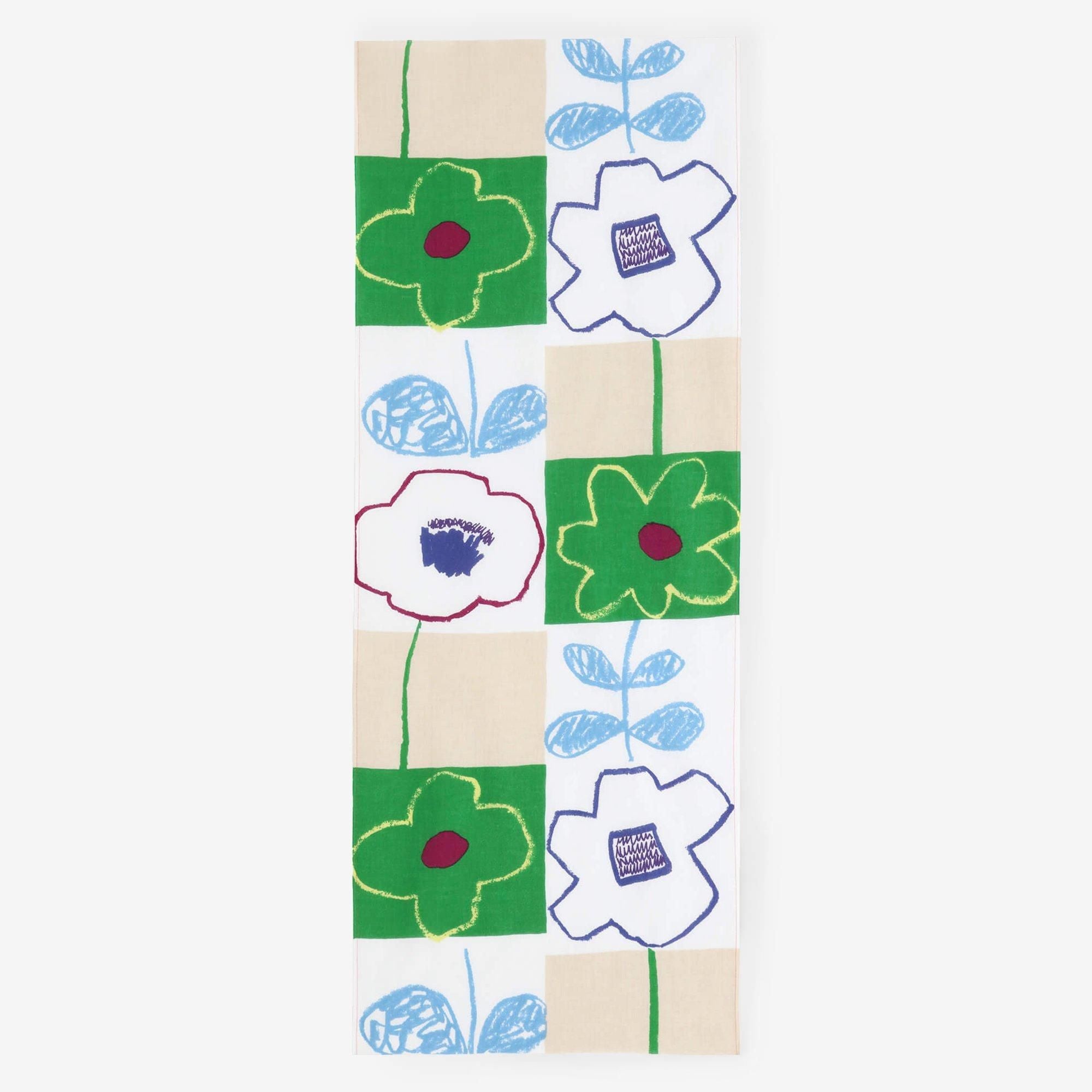 伊勢木綿 textile手ぬぐい/わらわ