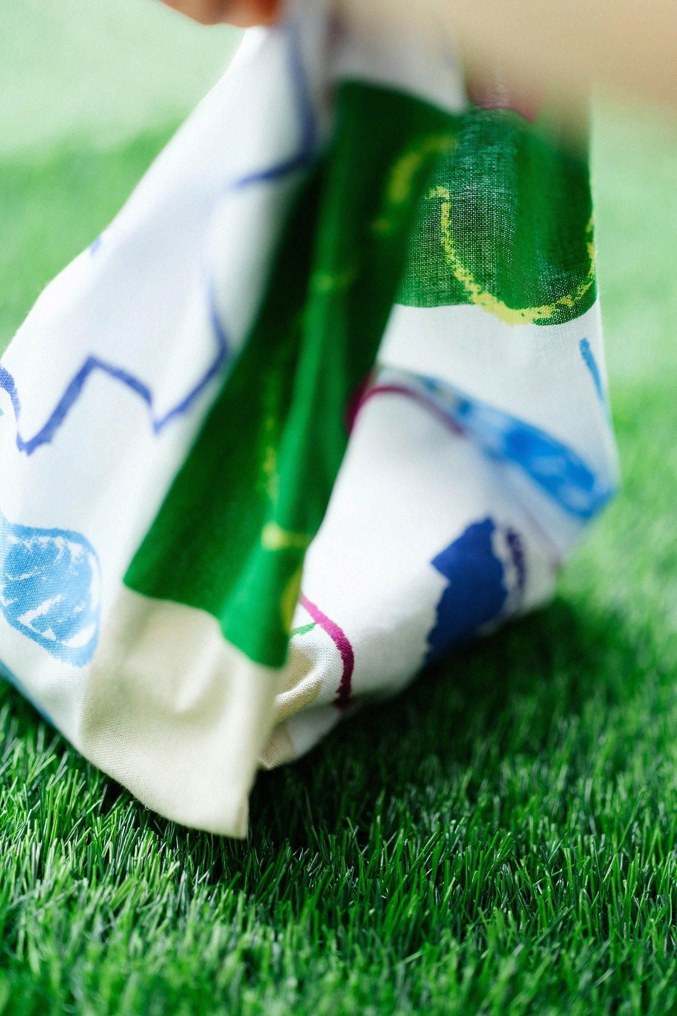 伊勢木綿 textile手ぬぐい/わらわ