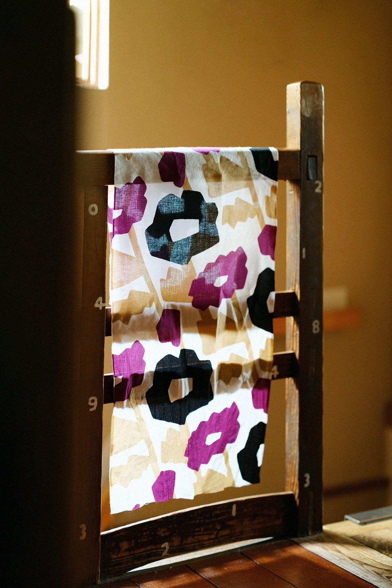 Ise cotton textile tenugui / sourire (emi)