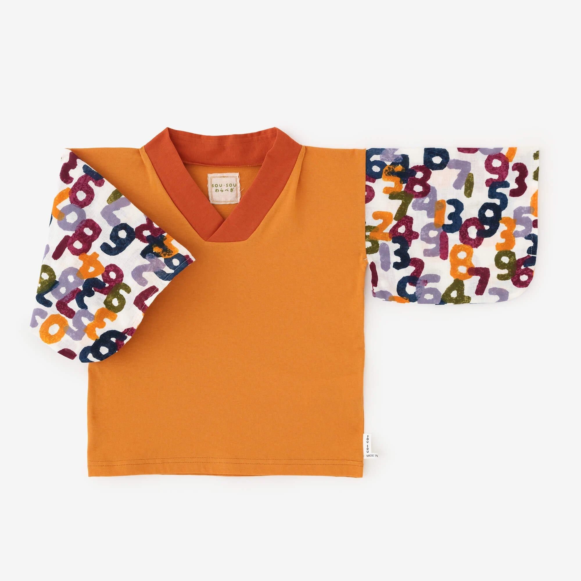 【net限定30%OFF】●こそでふうび/みかんいろ×そすうとりどり あきのしゅうかく