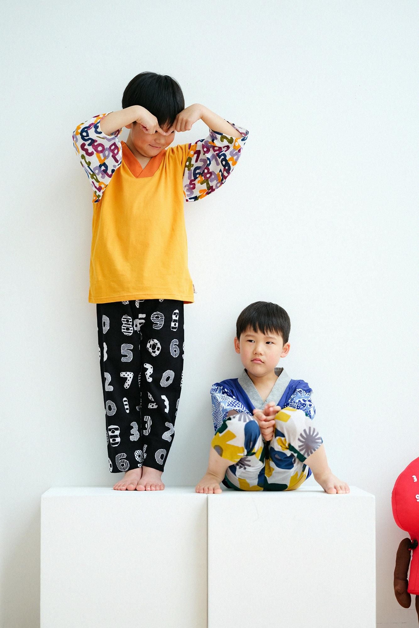 【net限定30%OFF】●こそでふうび/みかんいろ×そすうとりどり あきのしゅうかく