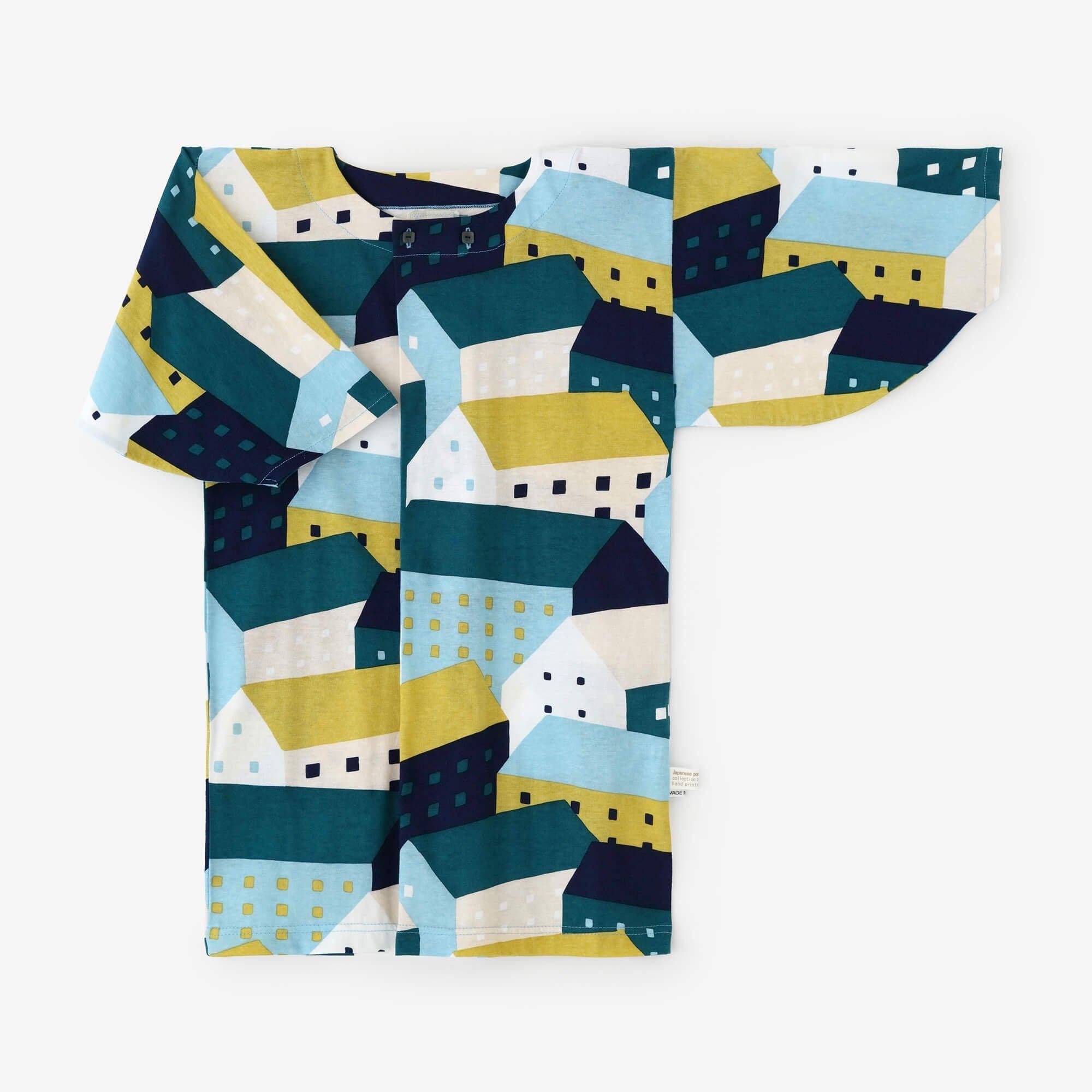 ●圓弧袖貫頭衣/北之國 月明