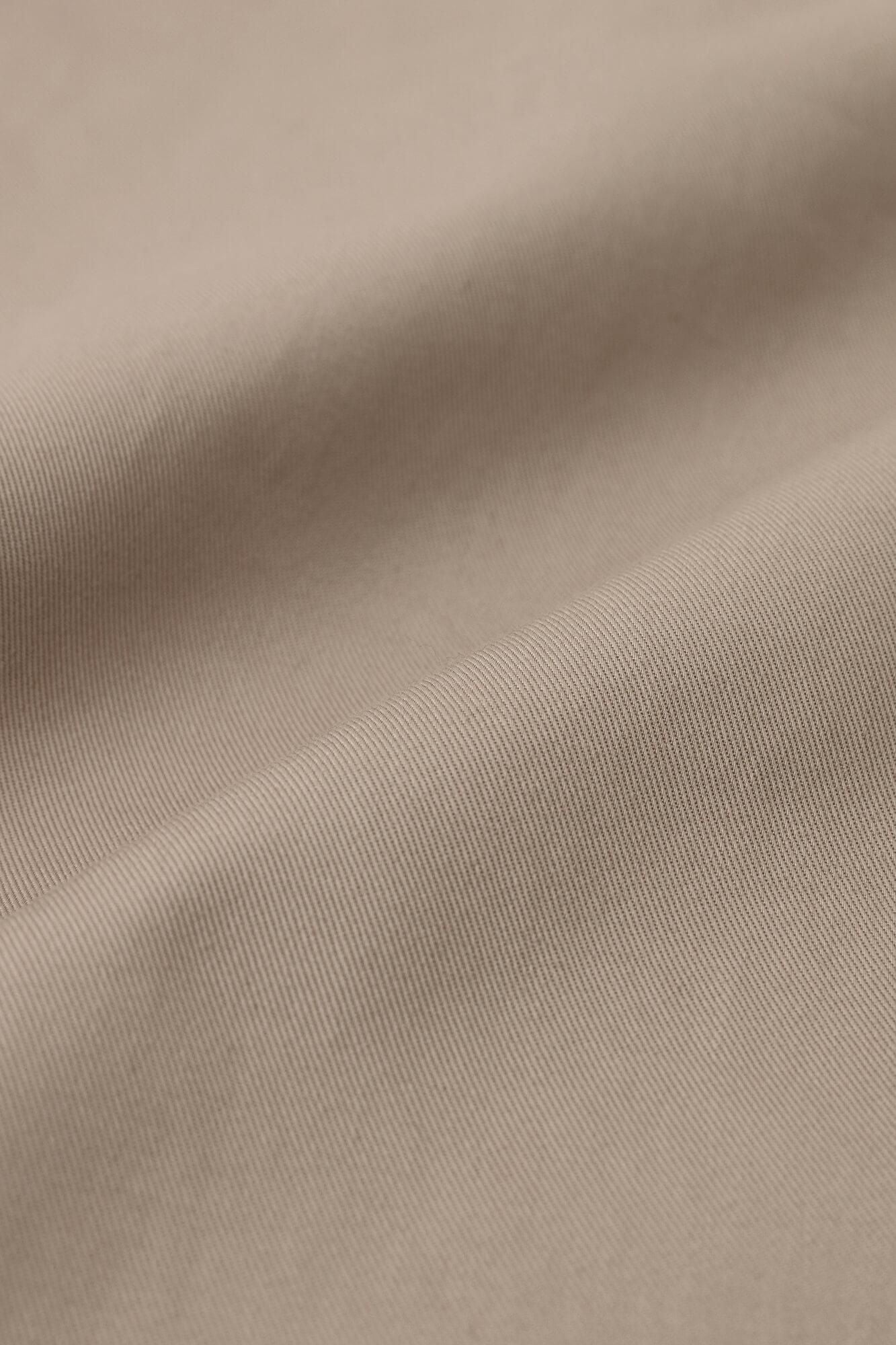 Shin Twill Weave Wide-legged Pants / Light Grey