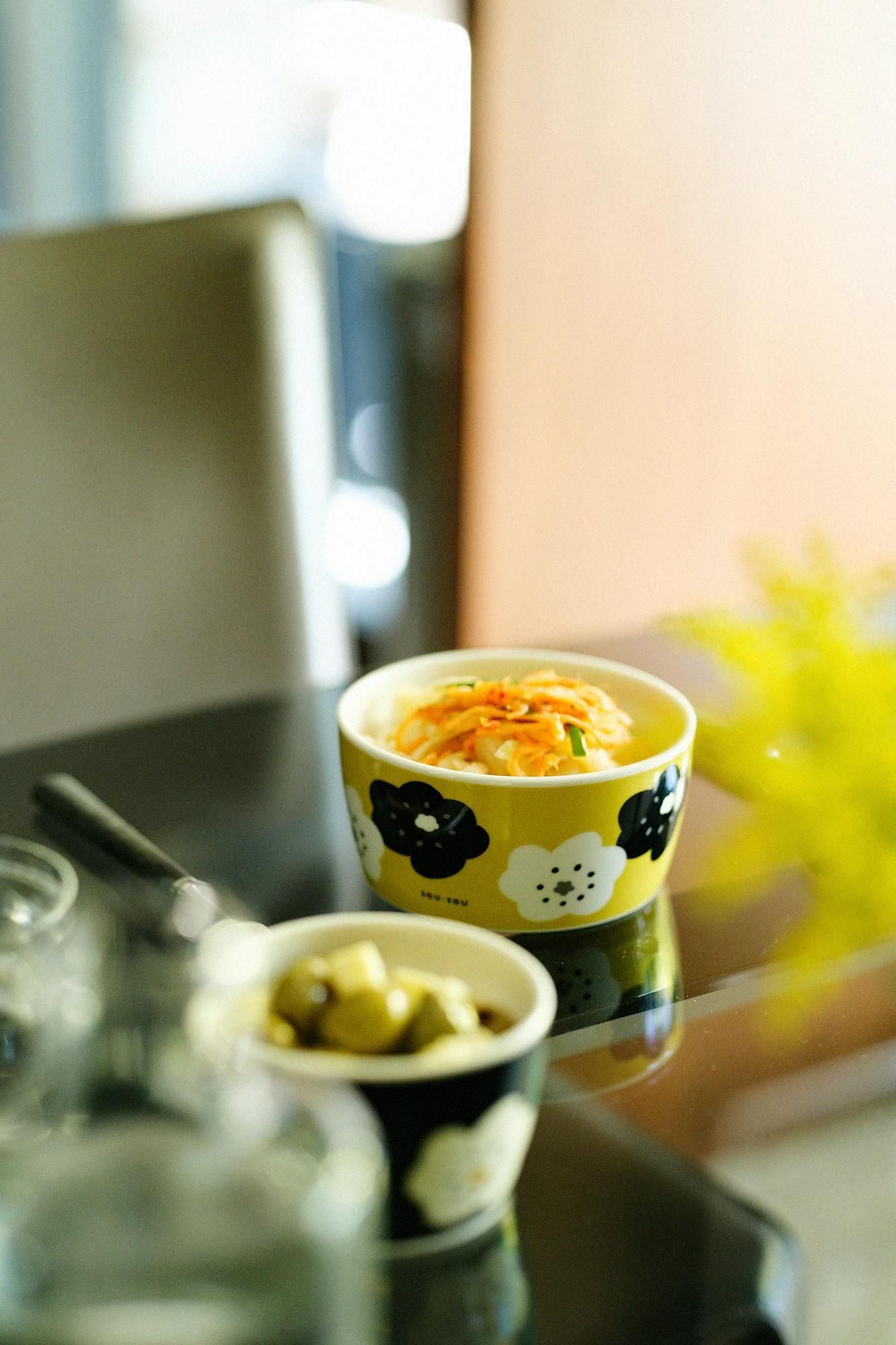 器になるレンジパックM/ほほえみ 芥子色(からしいろ)