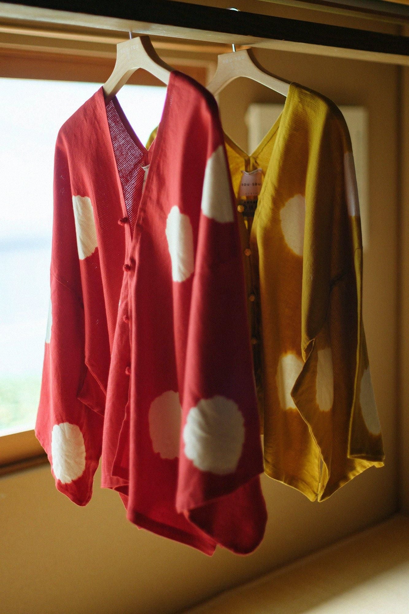 Shinkiyo Shibori Leinen Hatsuki/Mizutama-dai (Mizutama-dai) Dunkle Farbe x Neri-Farbe