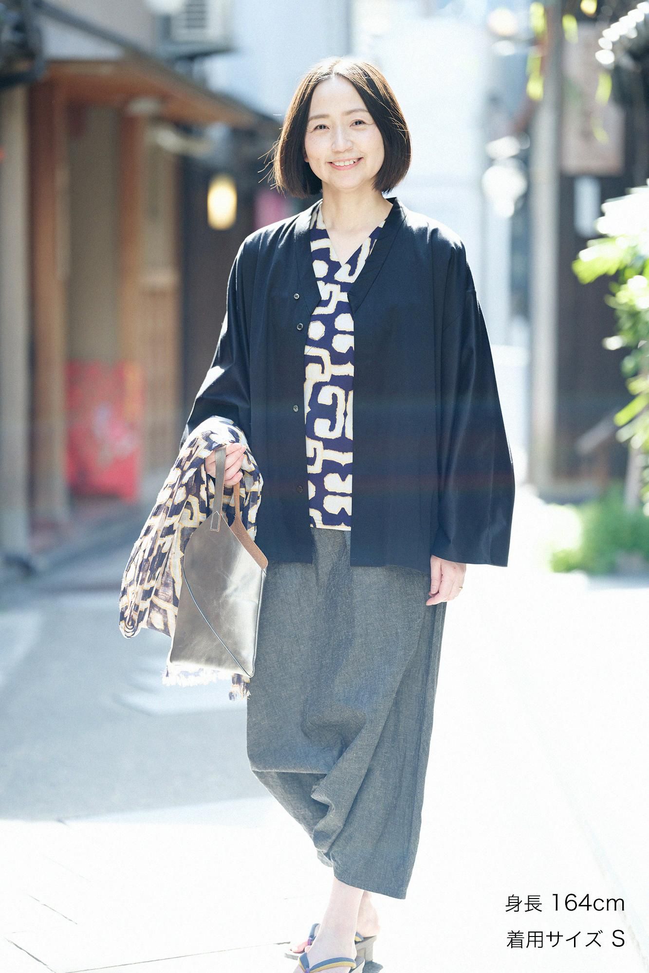 Ise-Baumwolle 20/20 Leinenmischung Fuji 2.0/Decharcoal-Farbe (Keshizumi-Farbe)