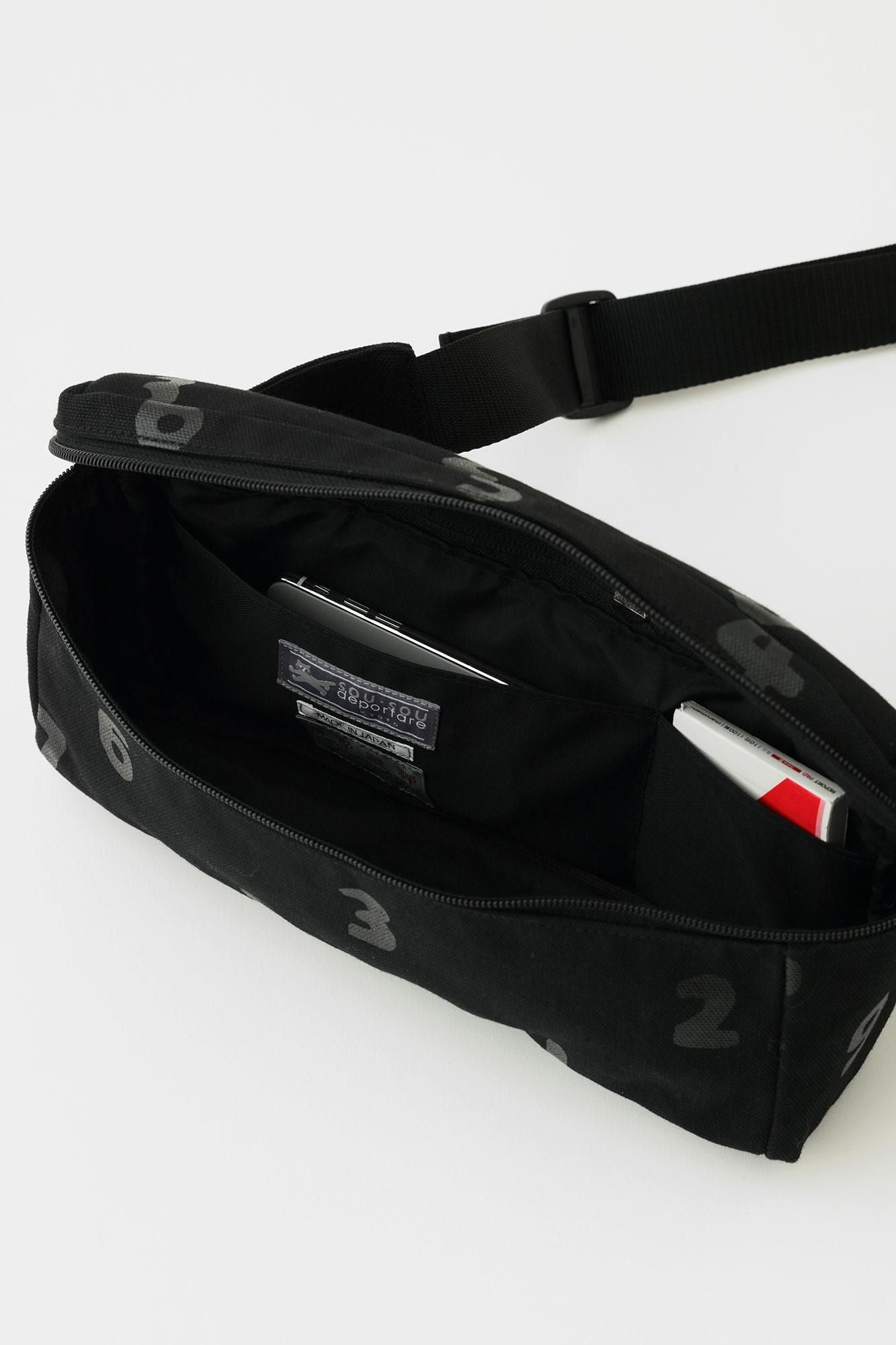 BOX ボディバッグ 2.6/SO-SU-U 濡羽色(ぬればいろ)×濡羽色(ぬればいろ)