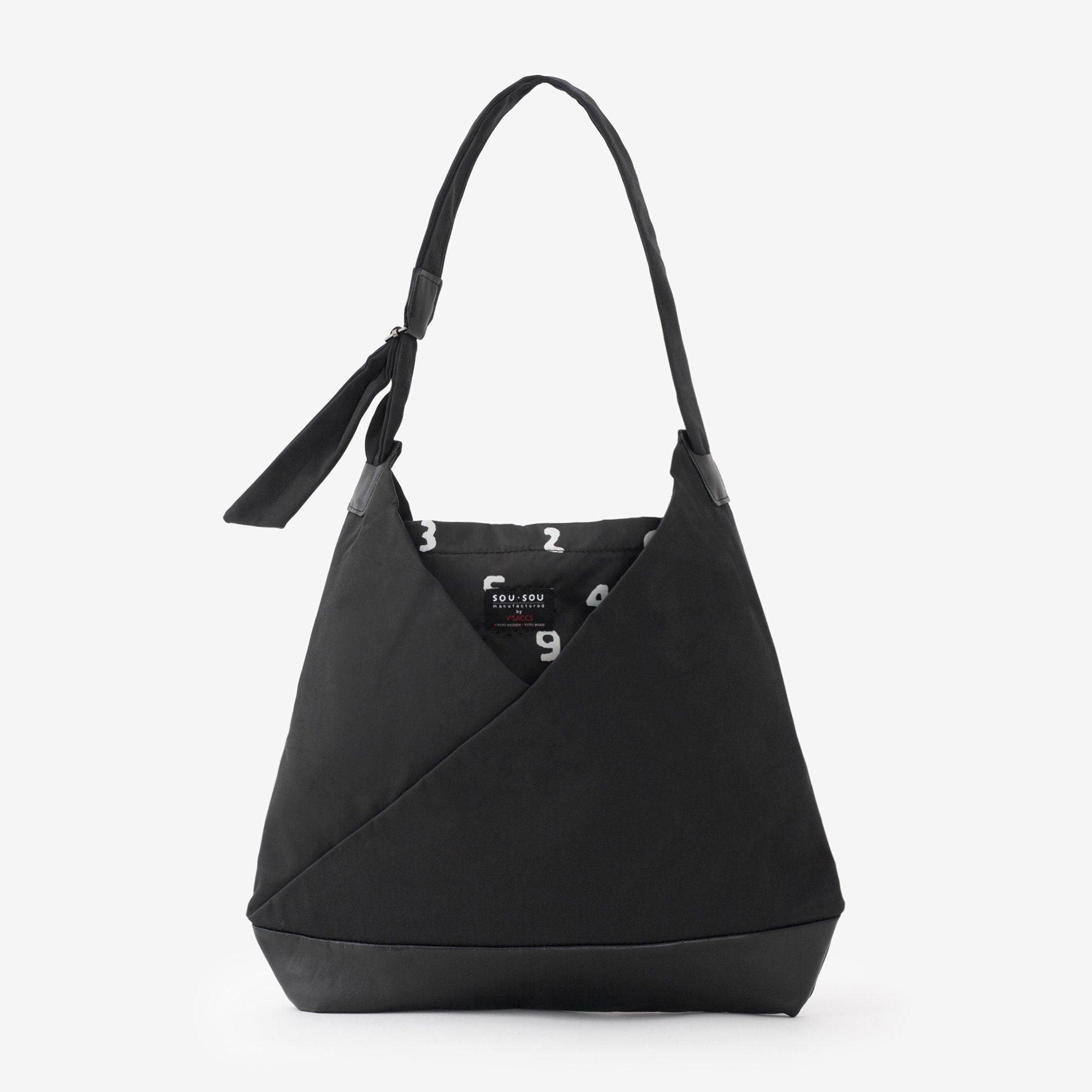 SOU・SOU ×Y’SACCS Odayaka Long Shoulder Bag / × 2 Black SO-SU-U