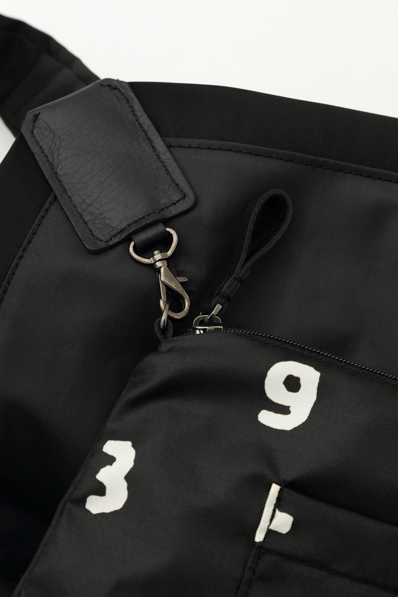 SOU・SOU ×Y’SACCS Odayaka Long Shoulder Bag / × 2 Black SO-SU-U