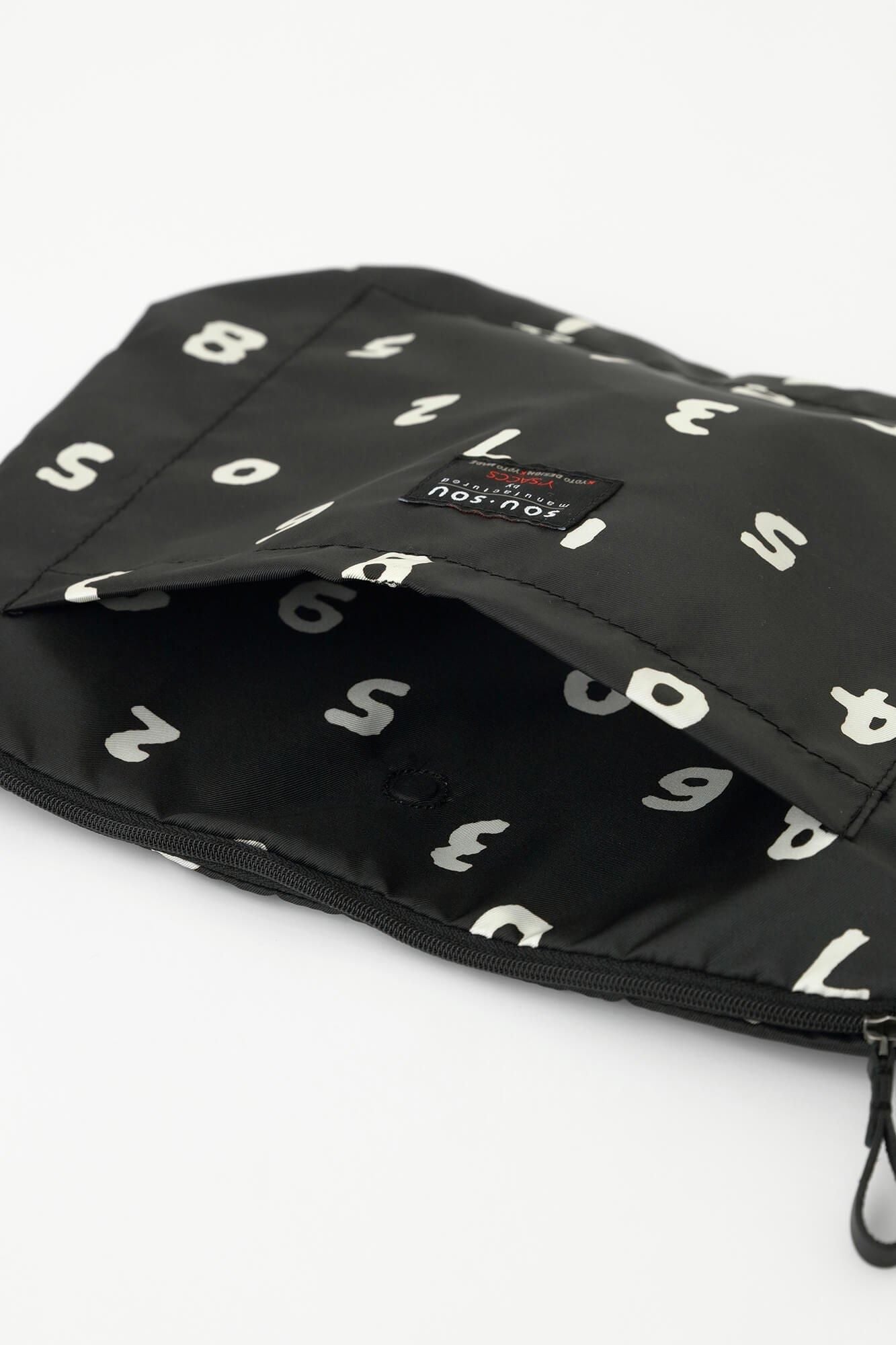 SOU・SOU ×Y’SACCS Odayaka Long Shoulder Bag / × 2 Black SO-SU-U