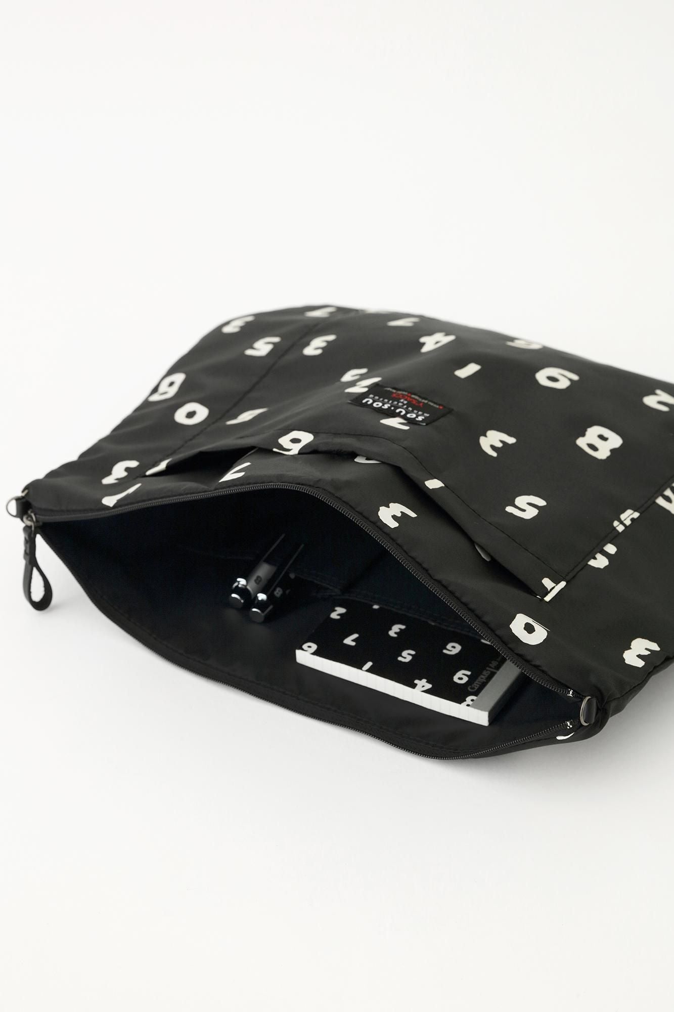 SOU・SOU ×Y’SACCS Odayaka Long Shoulder Bag / × 2 Black SO-SU-U