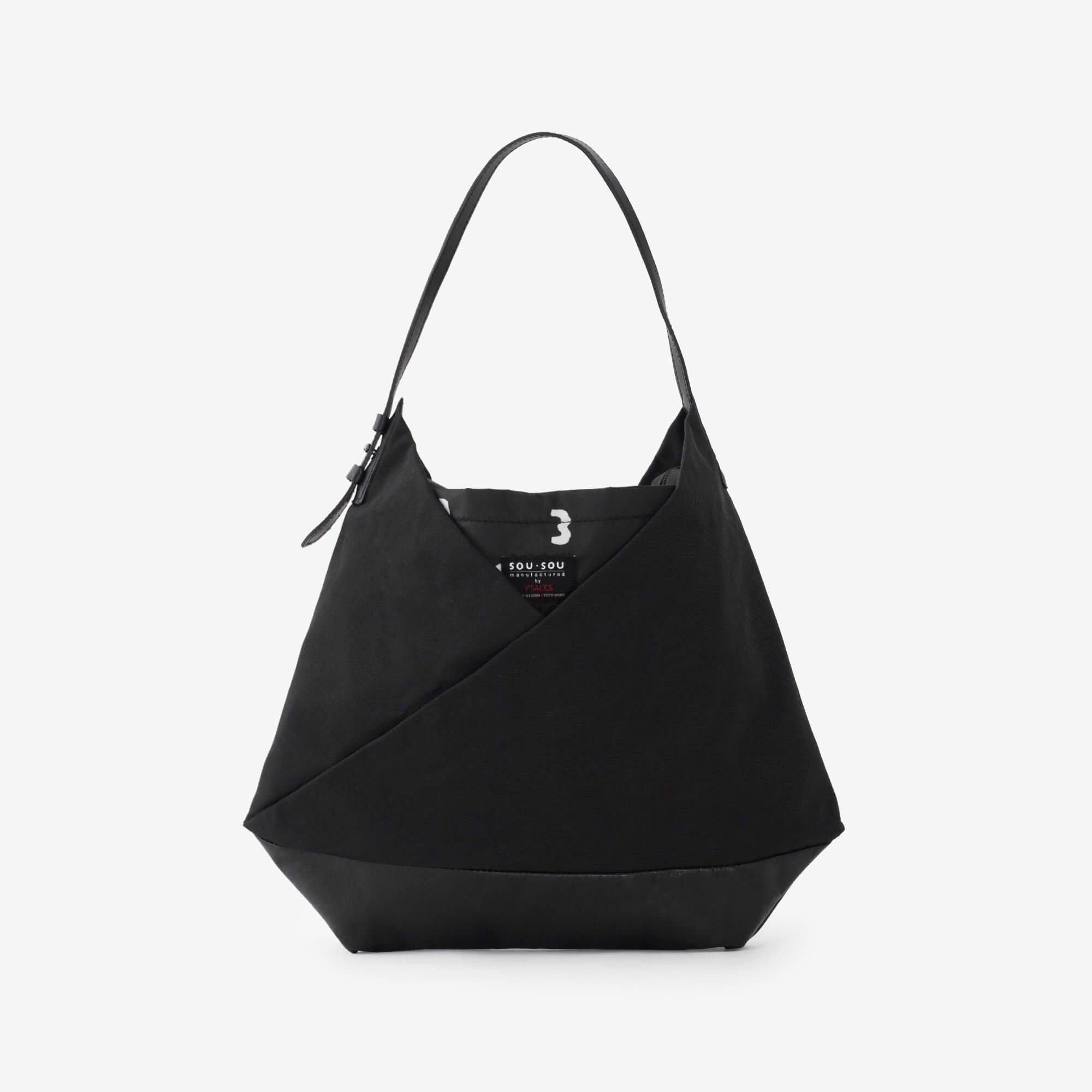 SOU・SOU×Y'SACCS 肩掛け 穏 行（おだやか ぎょう）／濡羽色（ぬれば