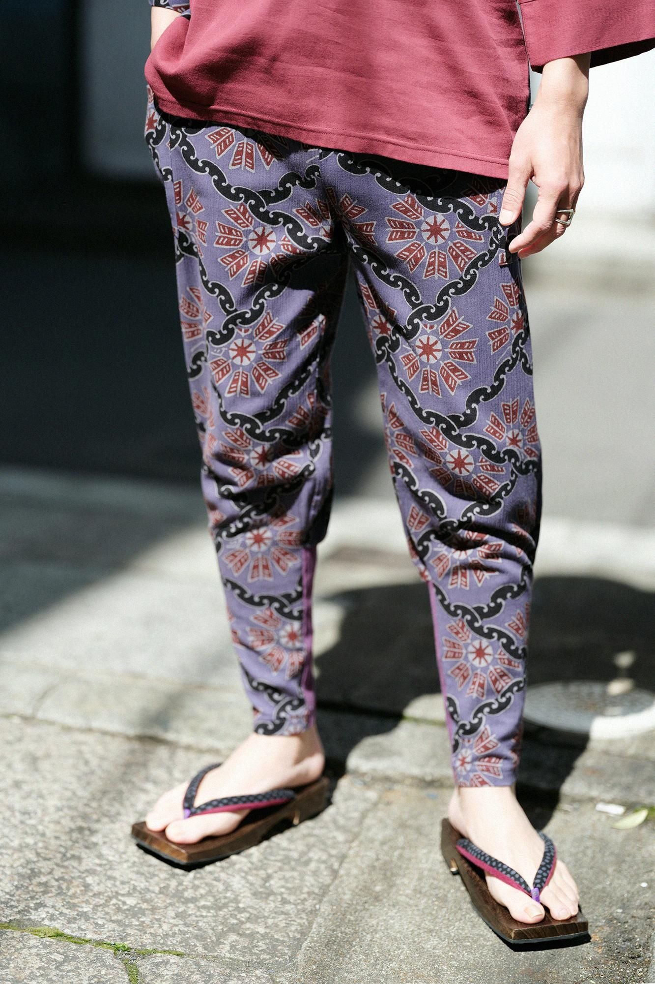 takashima shuku 20/20,带有带环连接的缠绕轮图案(Kantsunagiyagurumamon)副本(Press)紫色鼠标