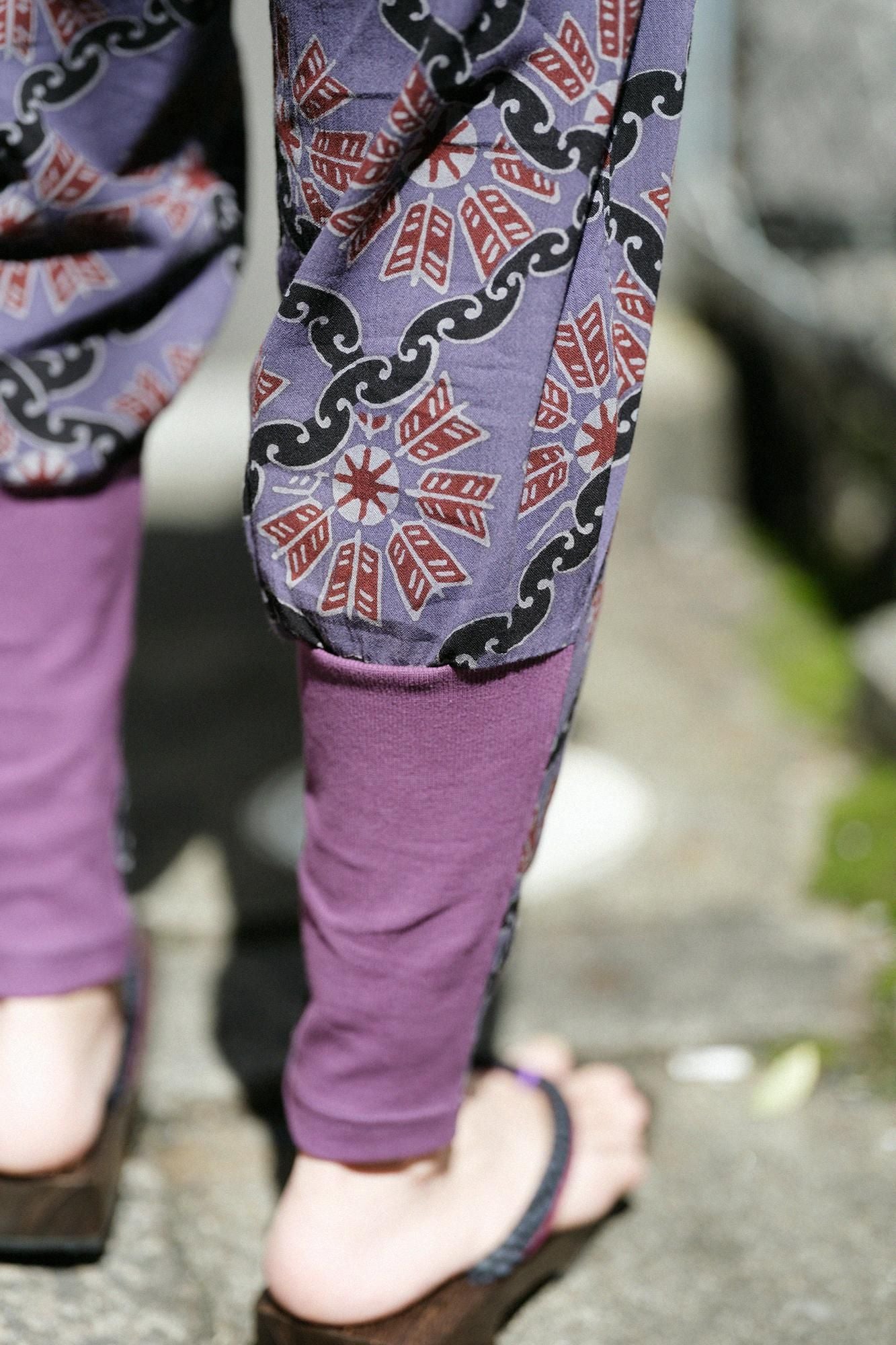 takashima shuku 20/20,带有带环连接的缠绕轮图案(Kantsunagiyagurumamon)副本(Press)紫色鼠标