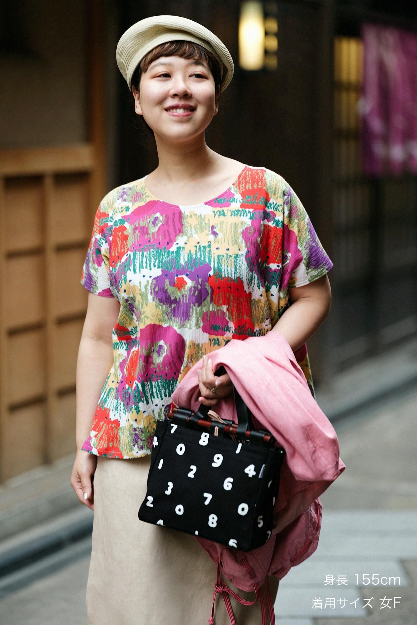 高島縮棉 20/20方形上衣/憧憬