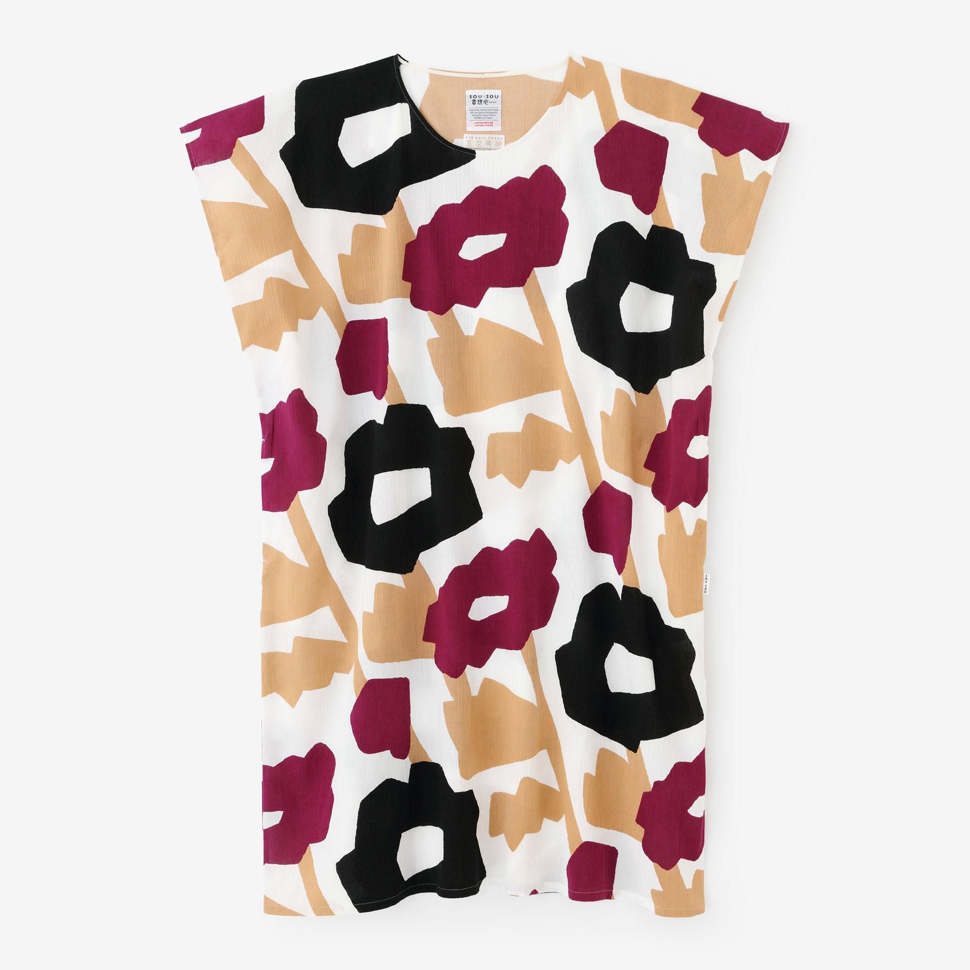 高島縮棉 20/20長方形洋裝/笑容