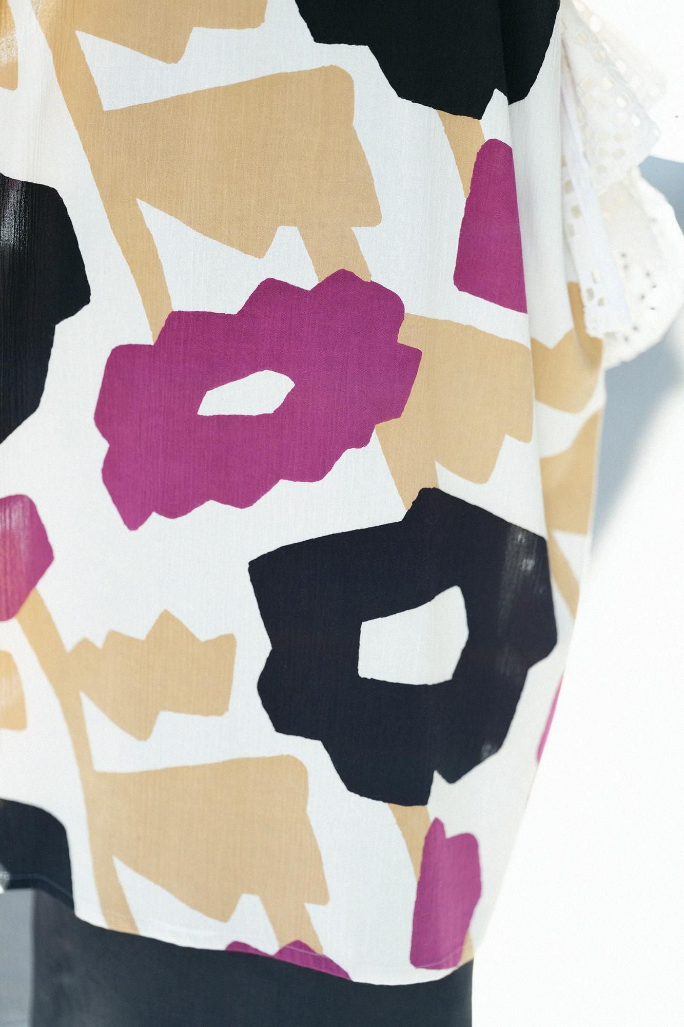 高島縮棉 20/20長方形洋裝/笑容