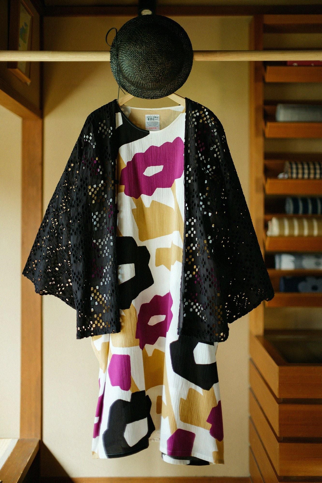 高島縮棉 20/20長方形洋裝/笑容