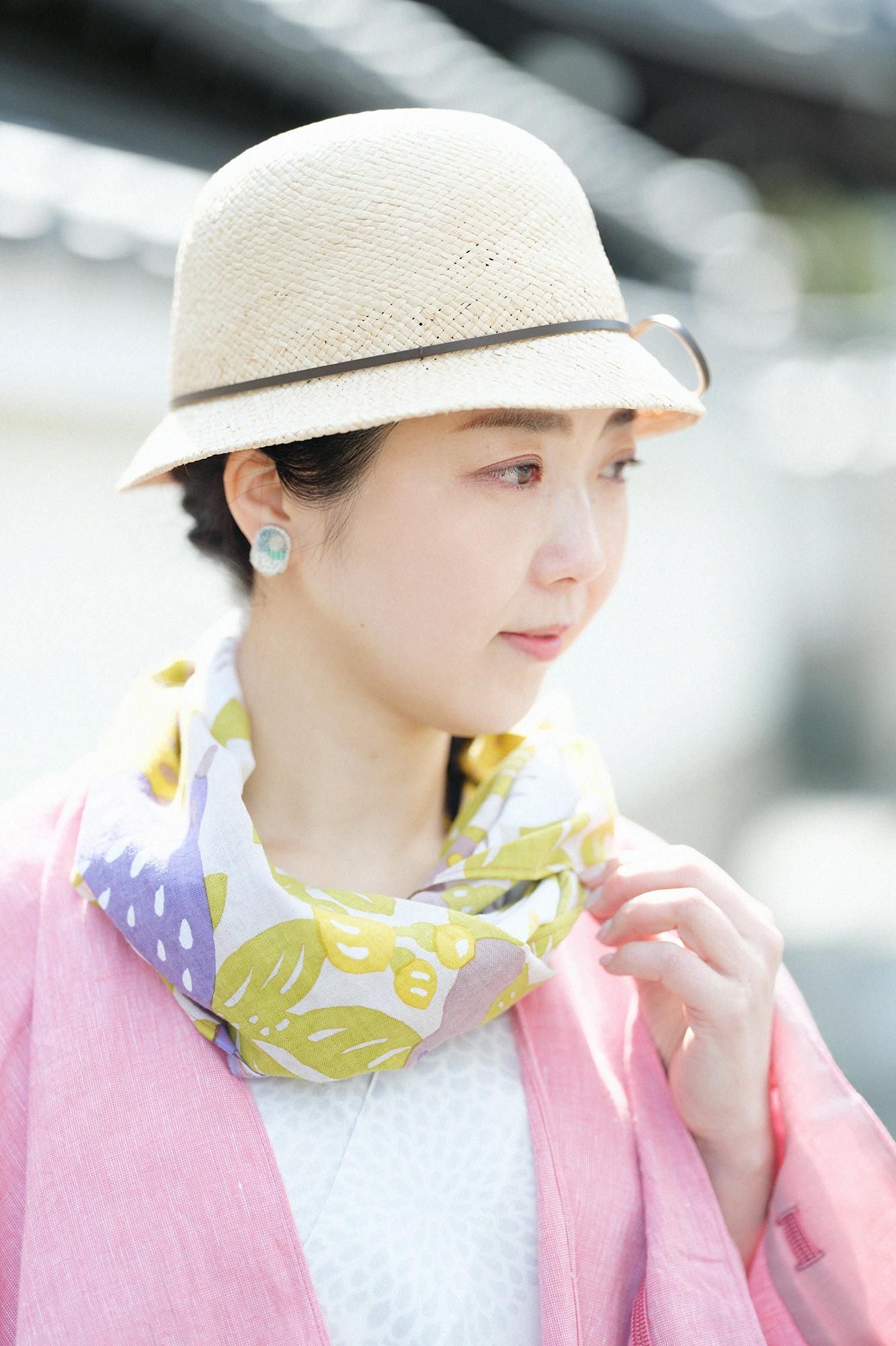 Isemomen Cotton Short Scarf /Tori