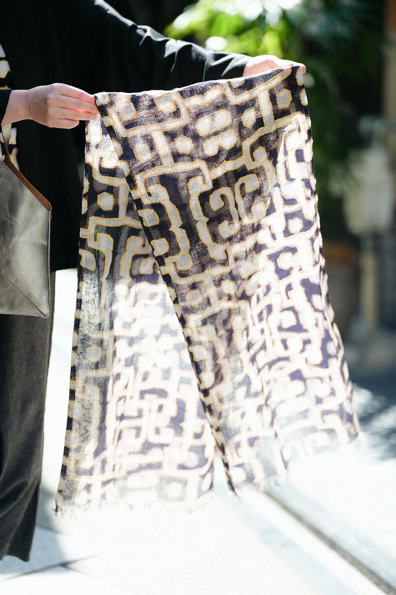 棉布亚麻,Linseki /原始雕塑