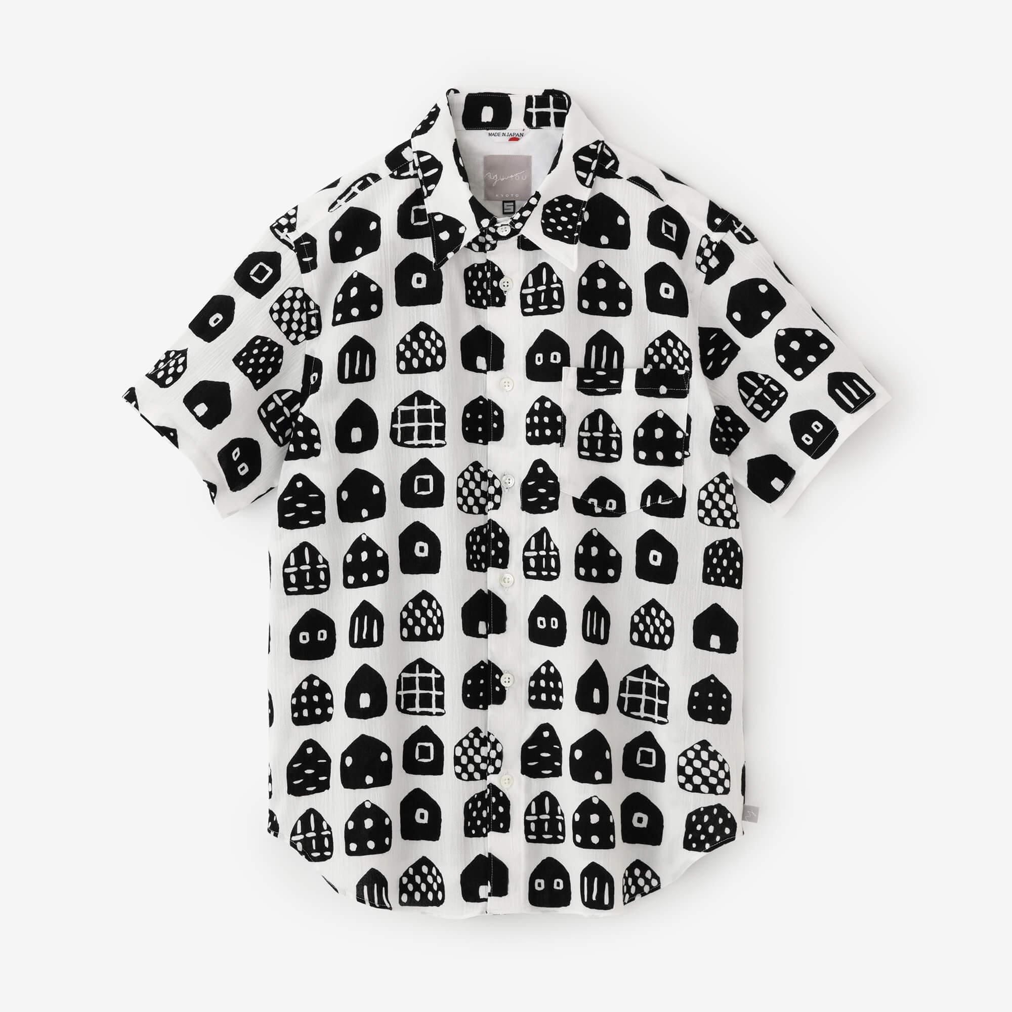 Chizimi Cotton 20/20 Short Sleeve Shirt / Home