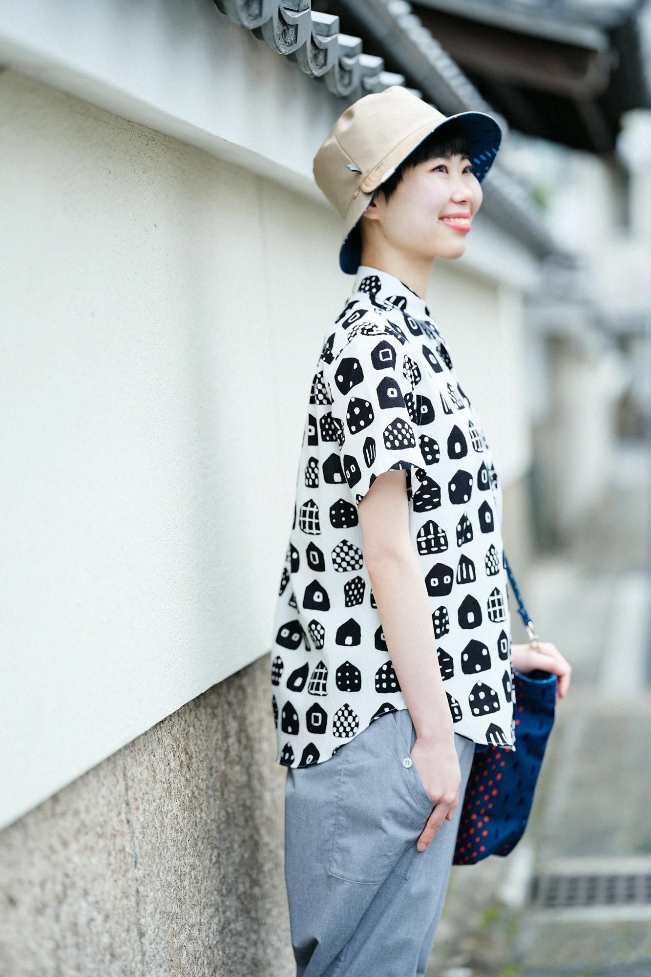 Chizimi Cotton 20/20 Short Sleeve Shirt / Home