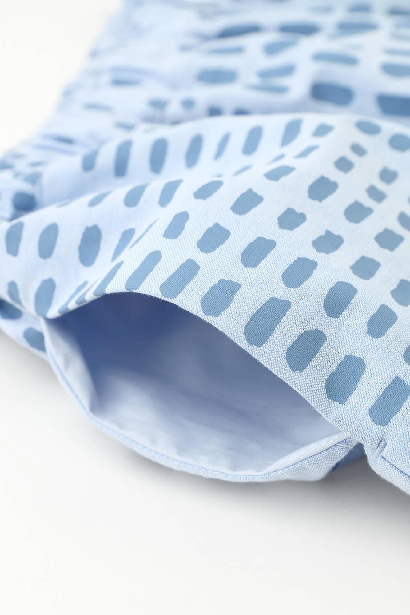 棉和紙 BIKE 裙褲/敷石 淡水藍色