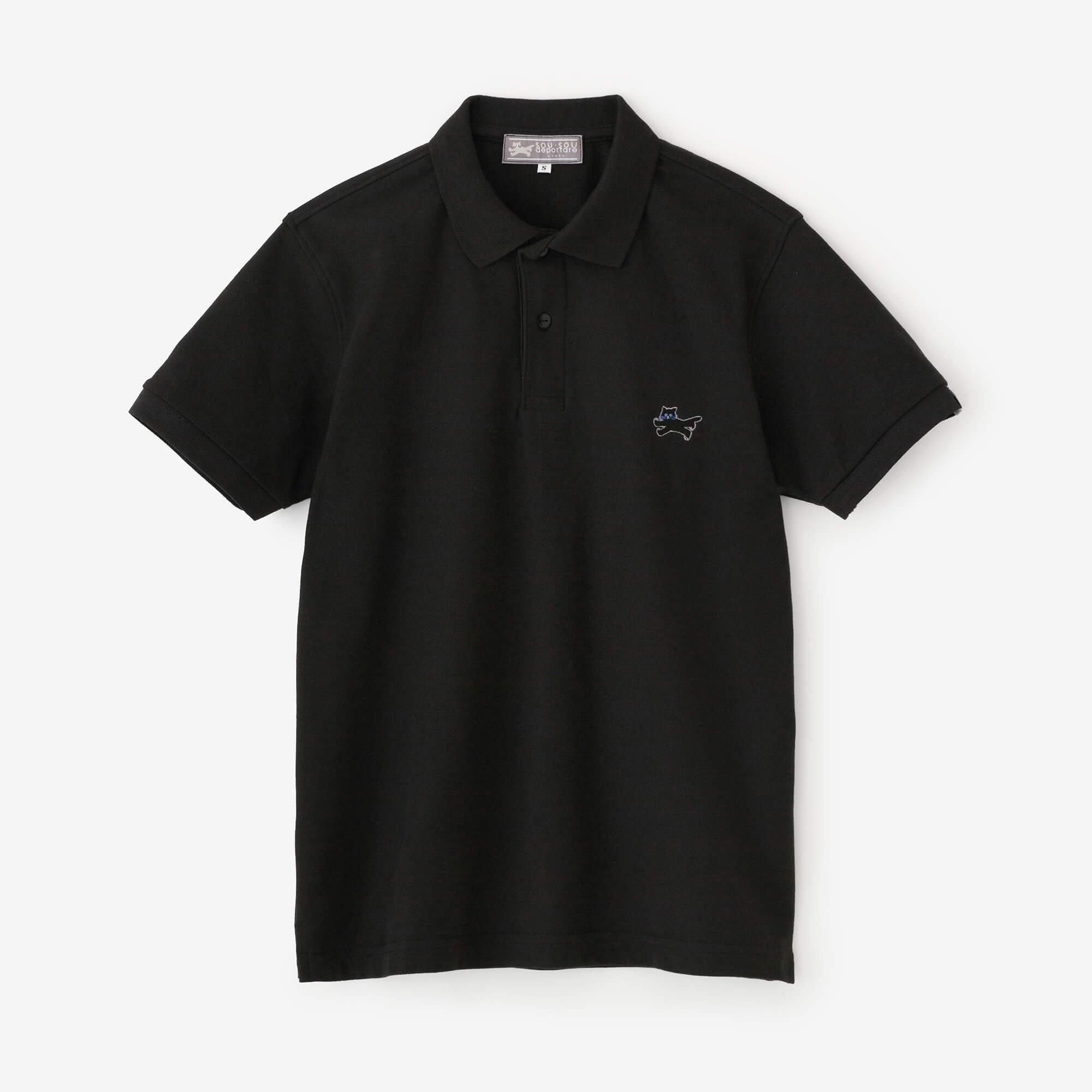 【官網限定】deportare短袖Polo衫/黑色