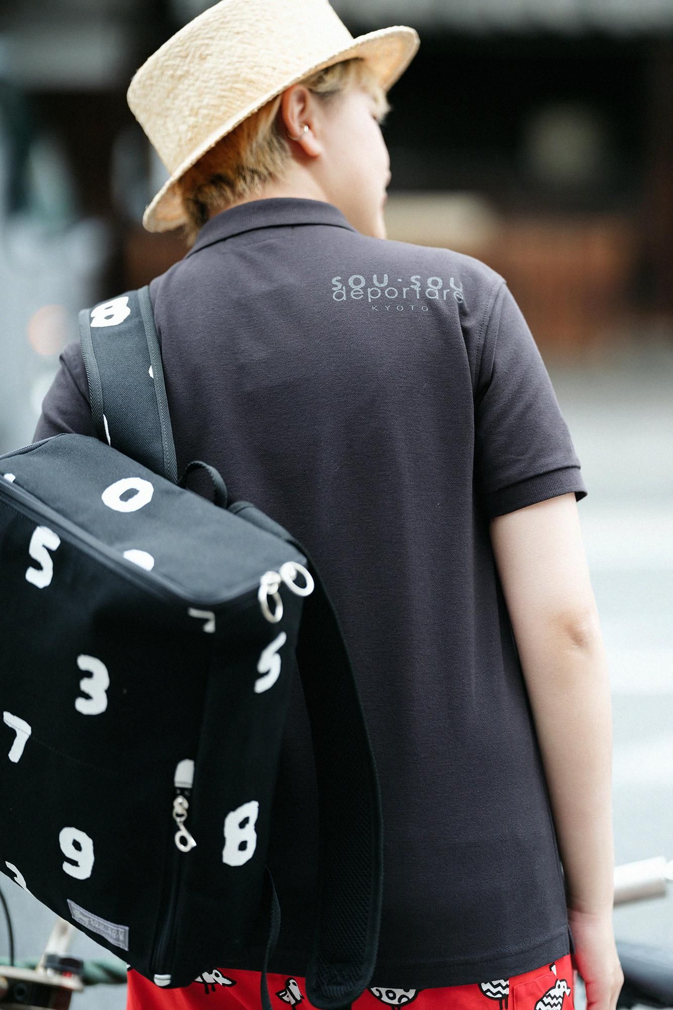 【官網限定】deportare短袖Polo衫/黑色