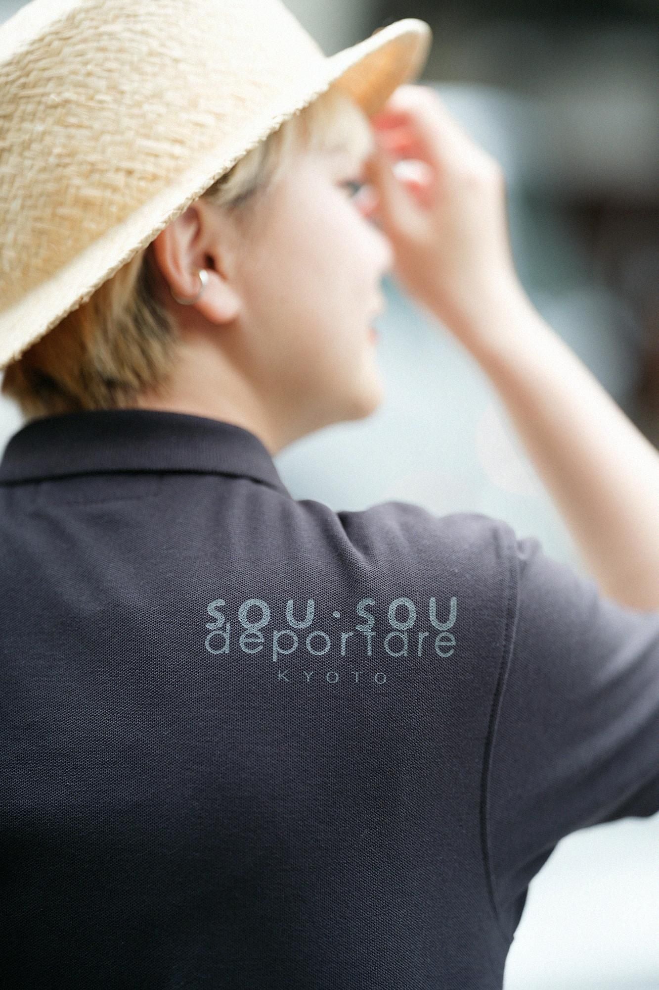 【官網限定】deportare短袖Polo衫/黑色