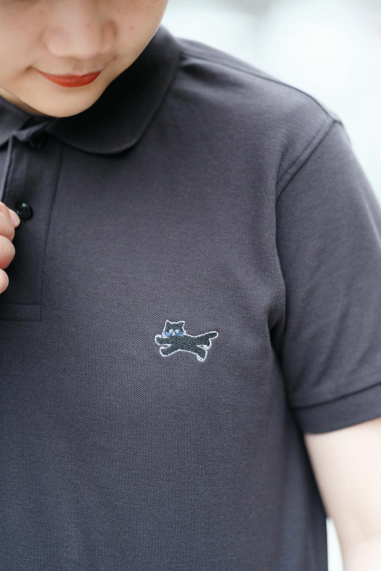 【官網限定】deportare短袖Polo衫/黑色