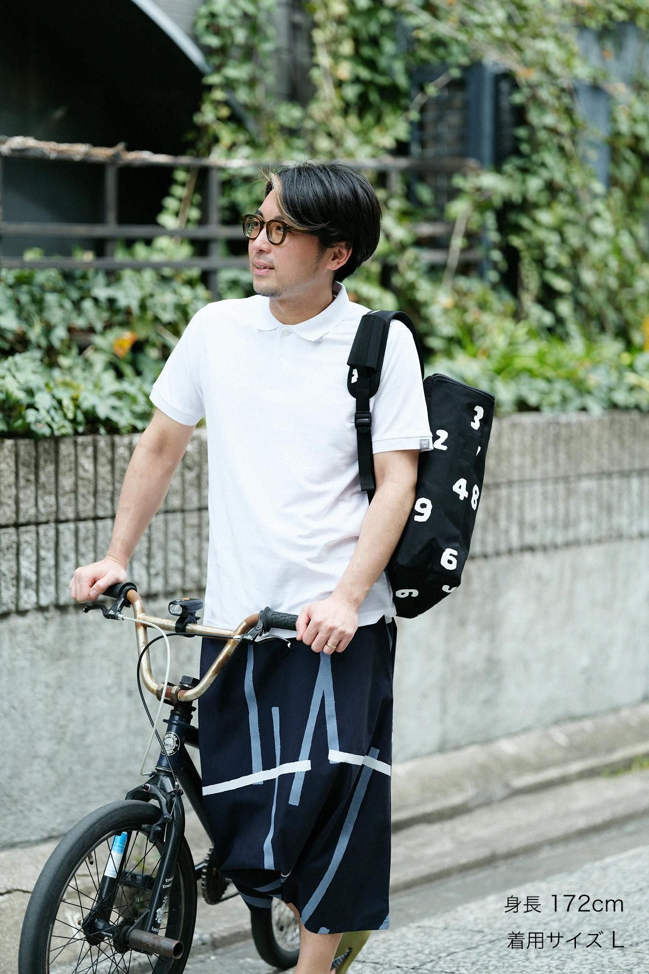 SO-SU-U短袖polo衬衫/白色