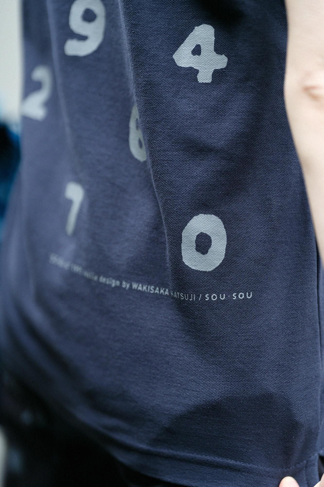 SO-SU-U短袖polo衬衫/海军