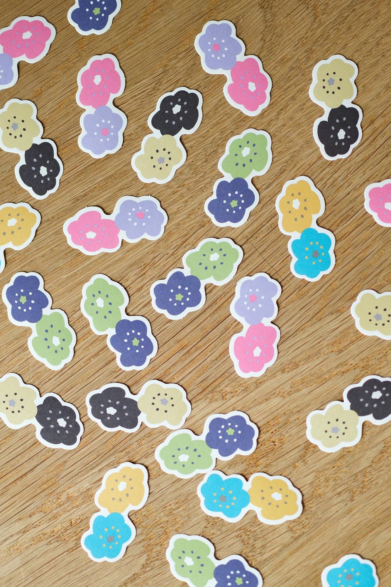 SOU・SOU×PHP研究所 フレークシール/ほほえみ