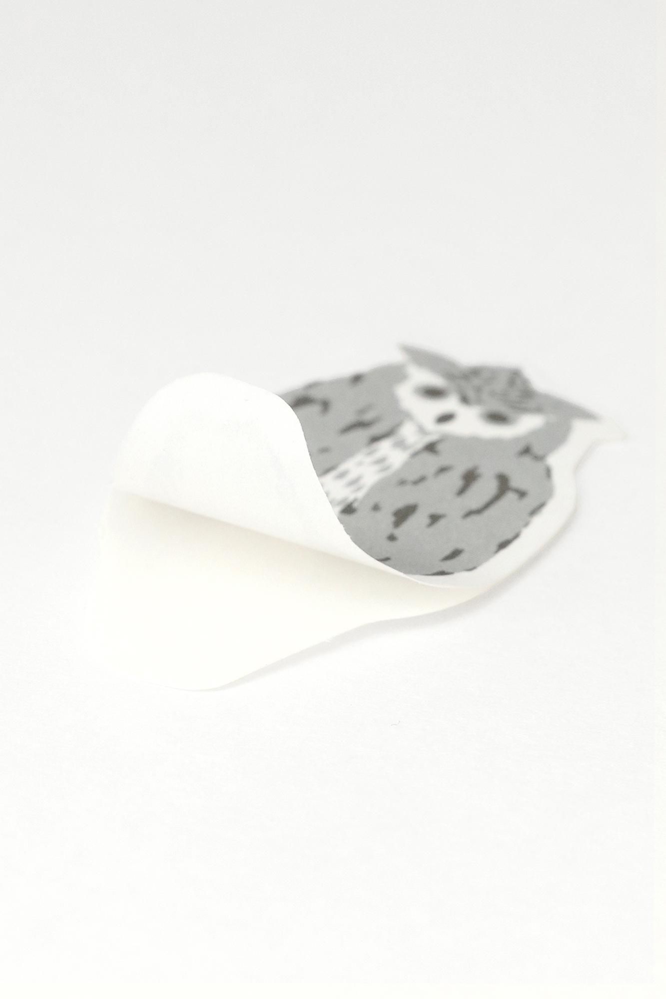 SOU・SOU×PHP研究所 フレークシール/ふくろう