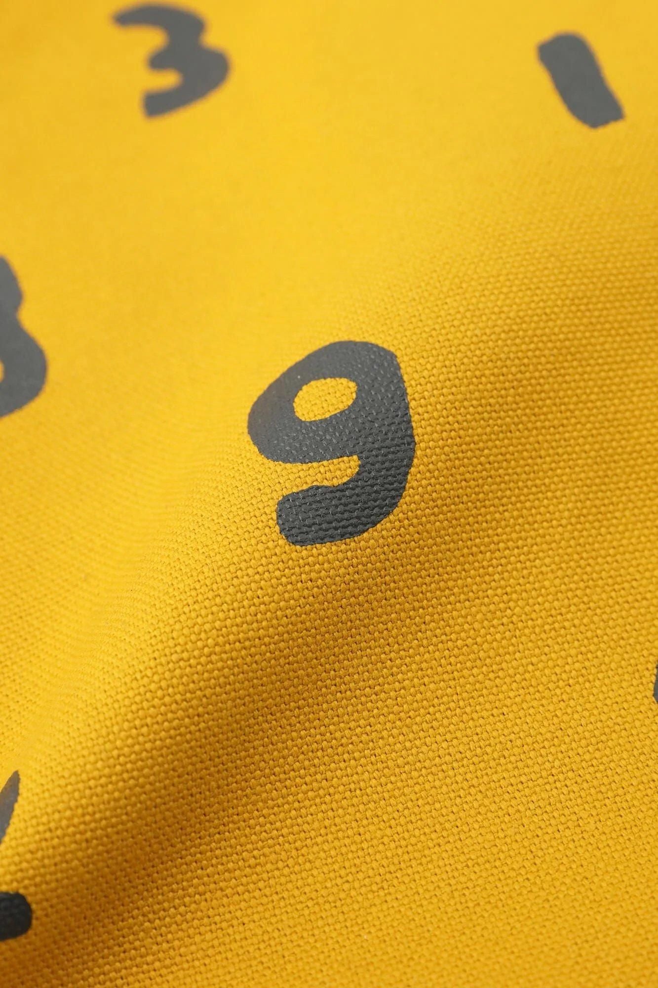 帆布 サコッシュ 小/SO-SU-U 芥子色(からしいろ)×濃灰(こいはい)