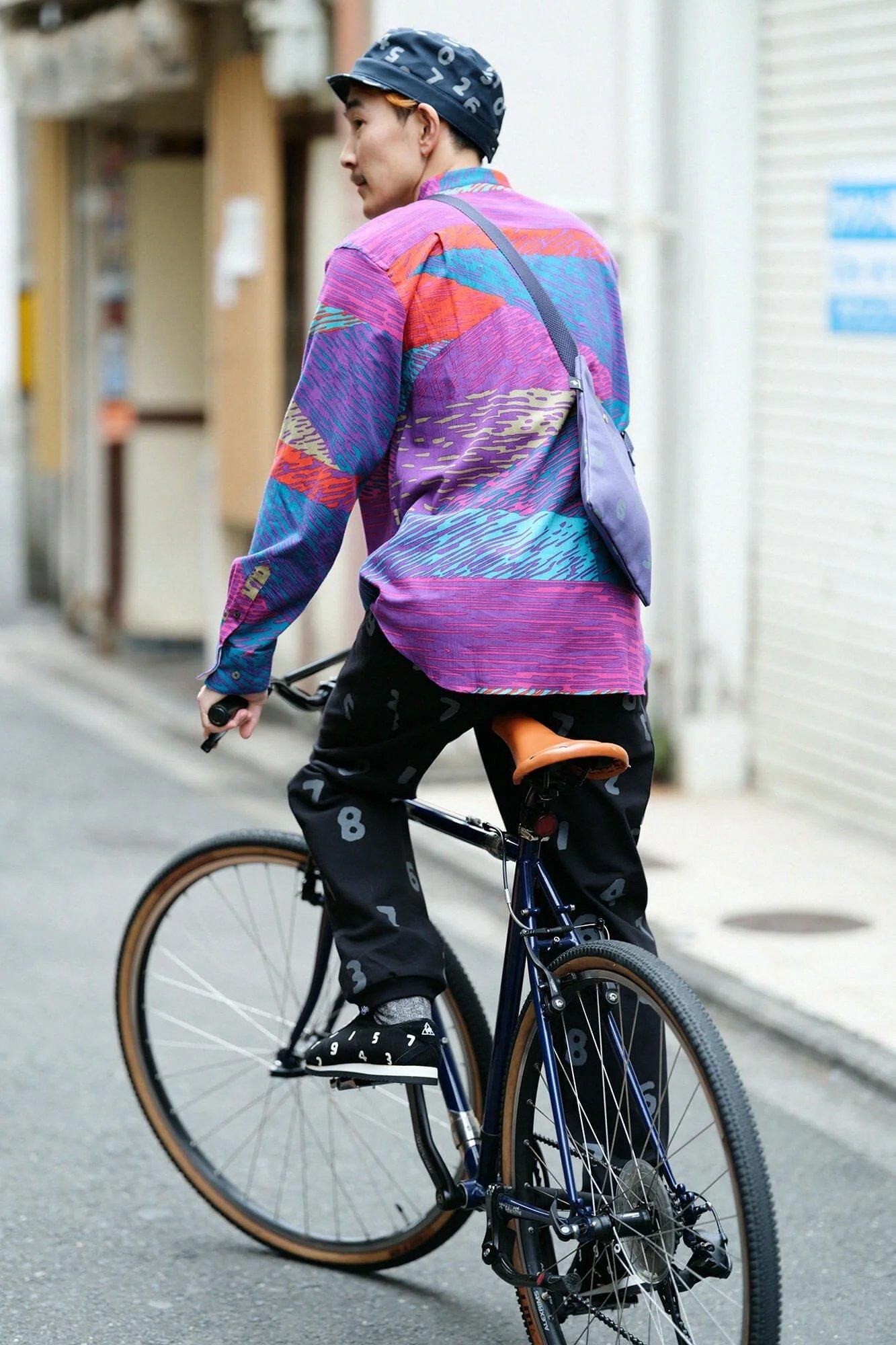 帆布 サコッシュ 小/SO-SU-U 江戸紫(えどむらさき)×灰青(はいあお)