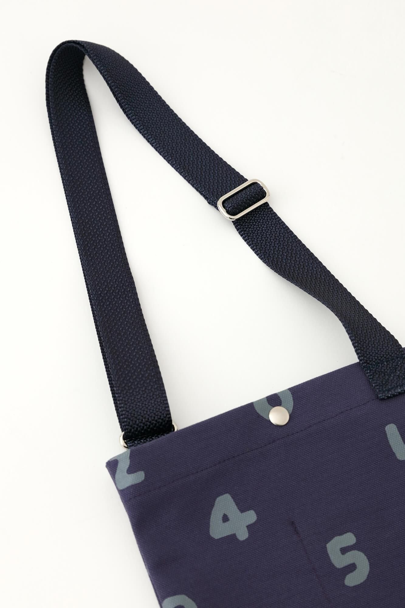 帆布 サコッシュ 小/SO-SU-U 江戸紫(えどむらさき)×灰青(はいあお)