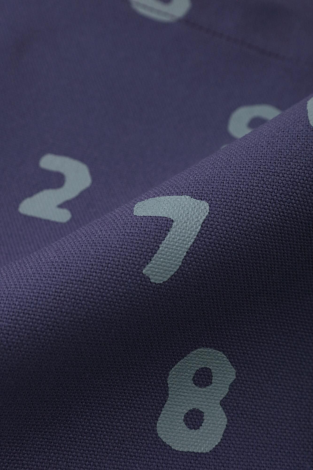 帆布 サコッシュ/SO-SU-U 江戸紫(えどむらさき)×灰青(はいあお)