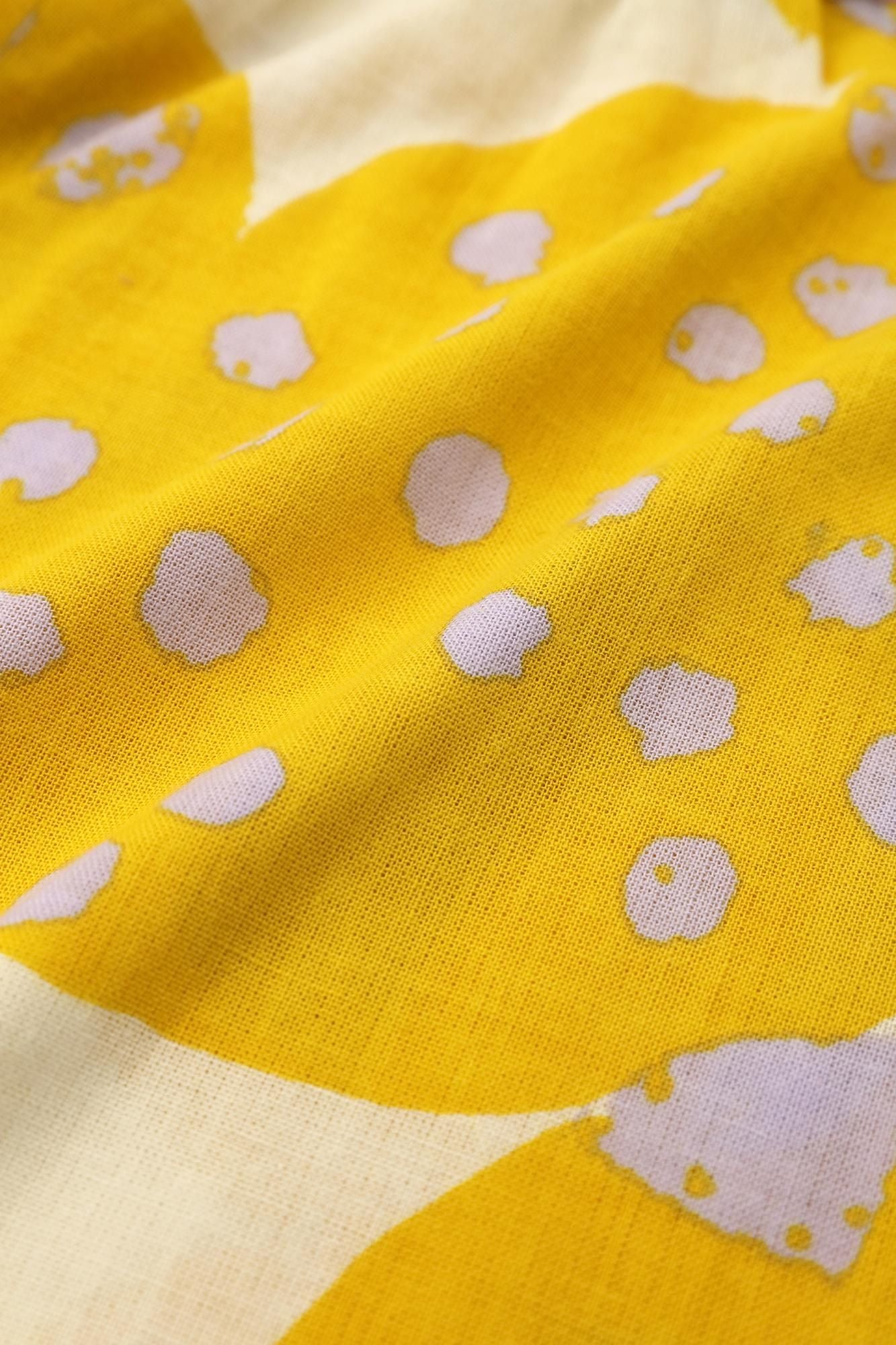 ● Isemomen Cotton Yukata Dress / Spring Buds Kiki