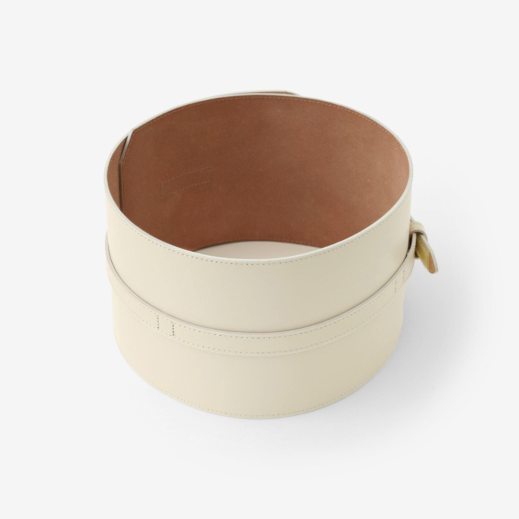 Leather Obi Belt / Plain Color 2