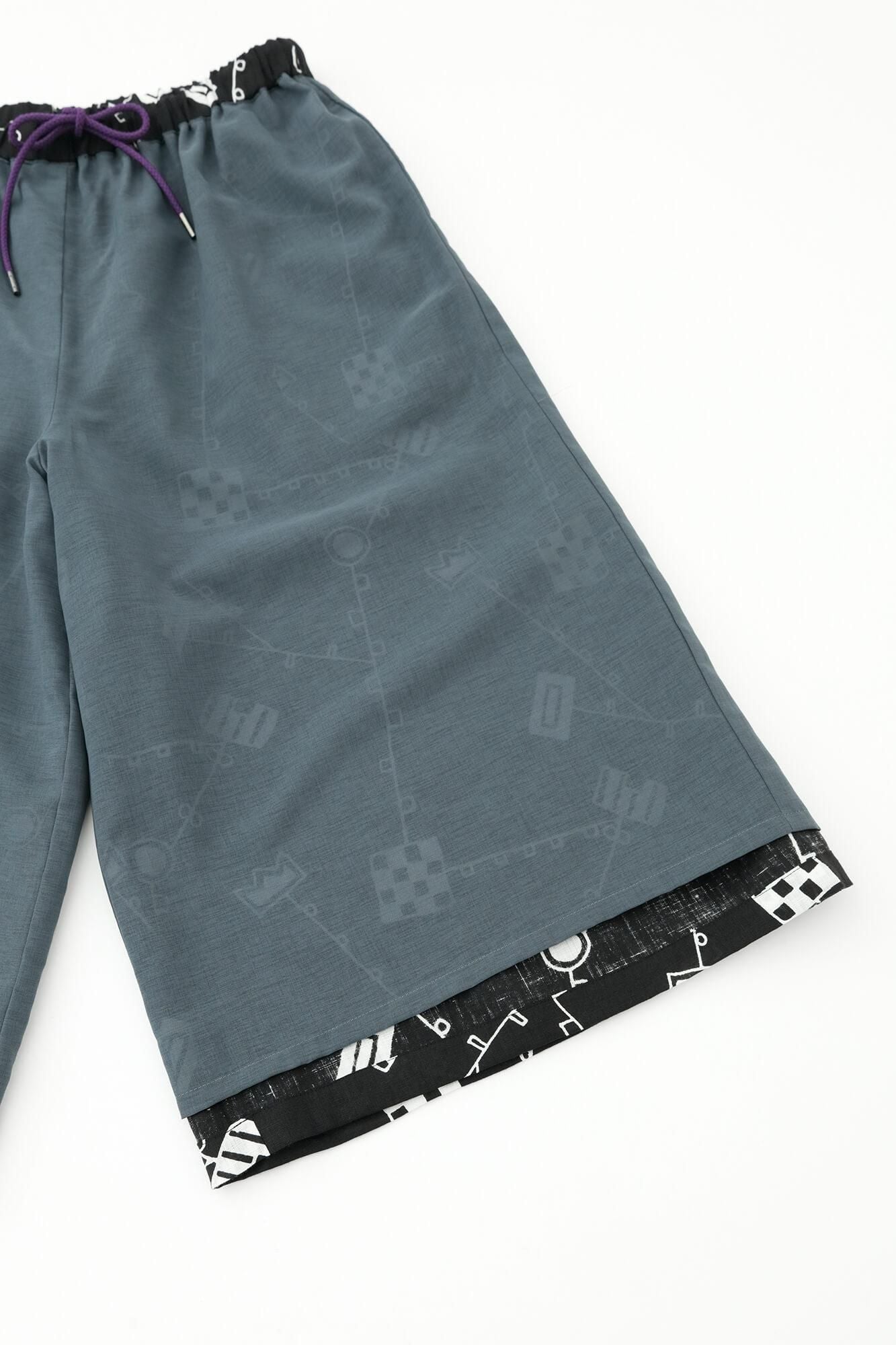 大麻,宽形(Hironari)monpe,hagi-to/kara-kusa Play