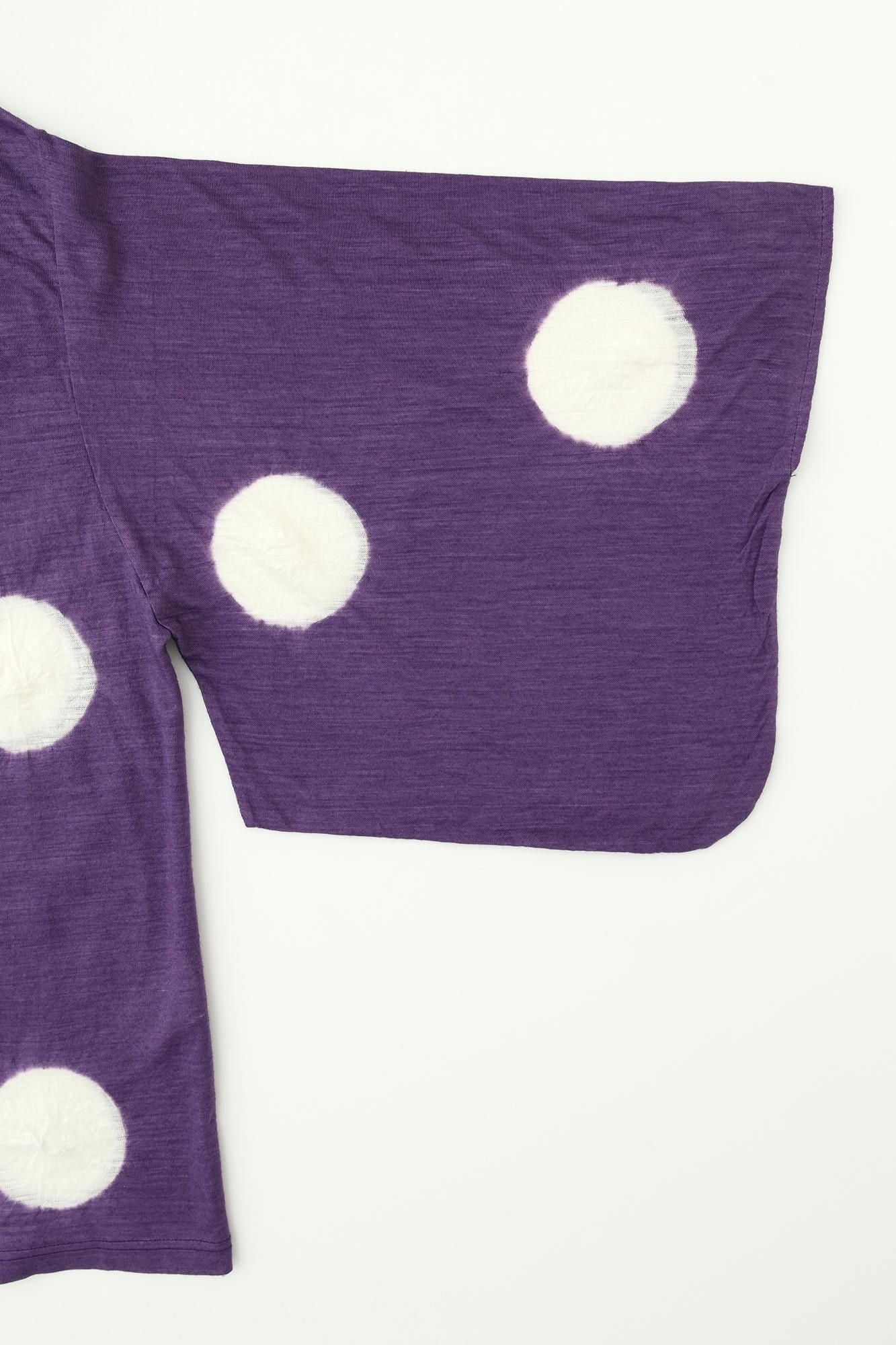 吸烟大麻豆荚 /大圆点(Mizuta Maiden),深紫色(Kokimurasaki)X Tsukumo