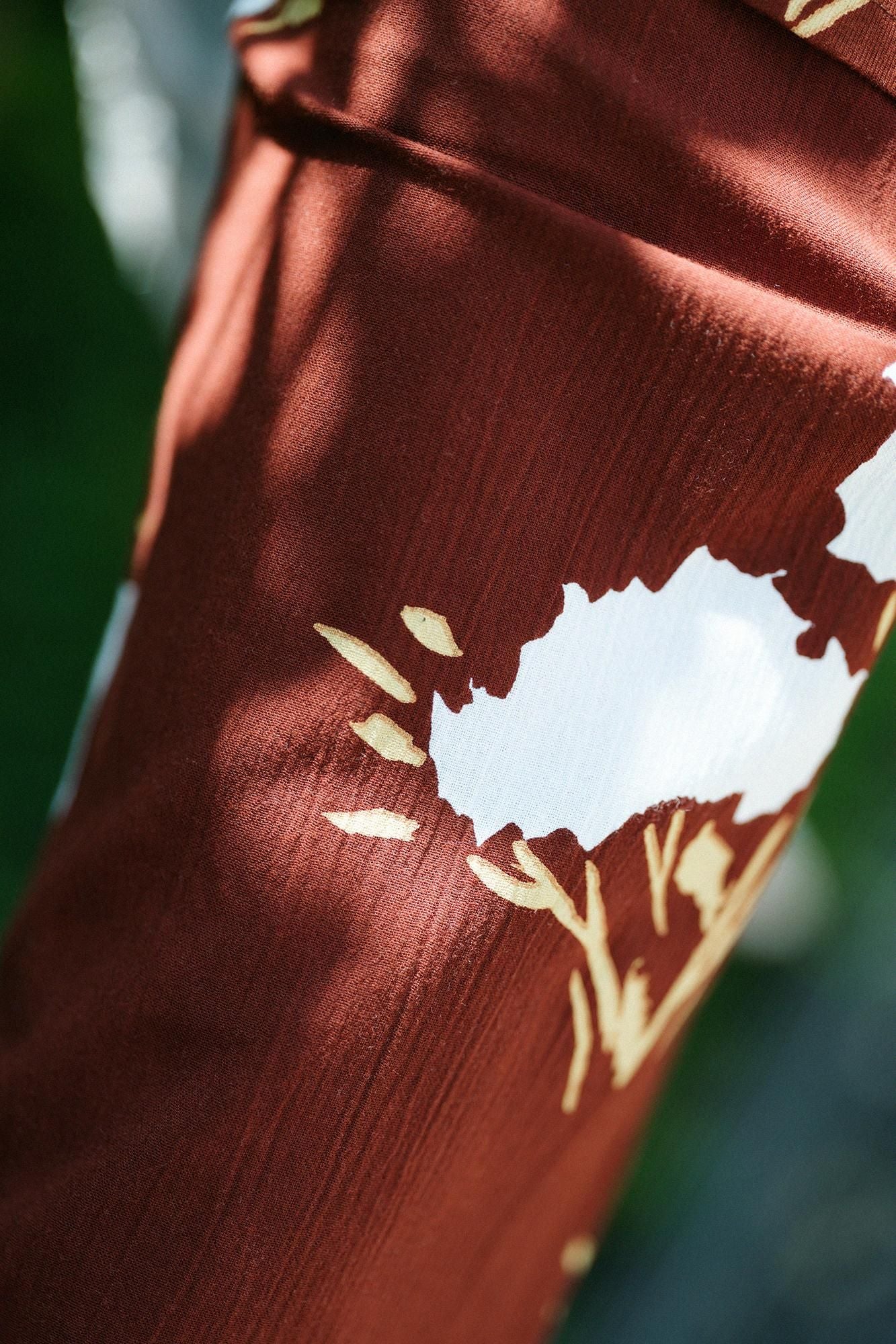 高島縮 20/20 えんゆう穿き/花あかり