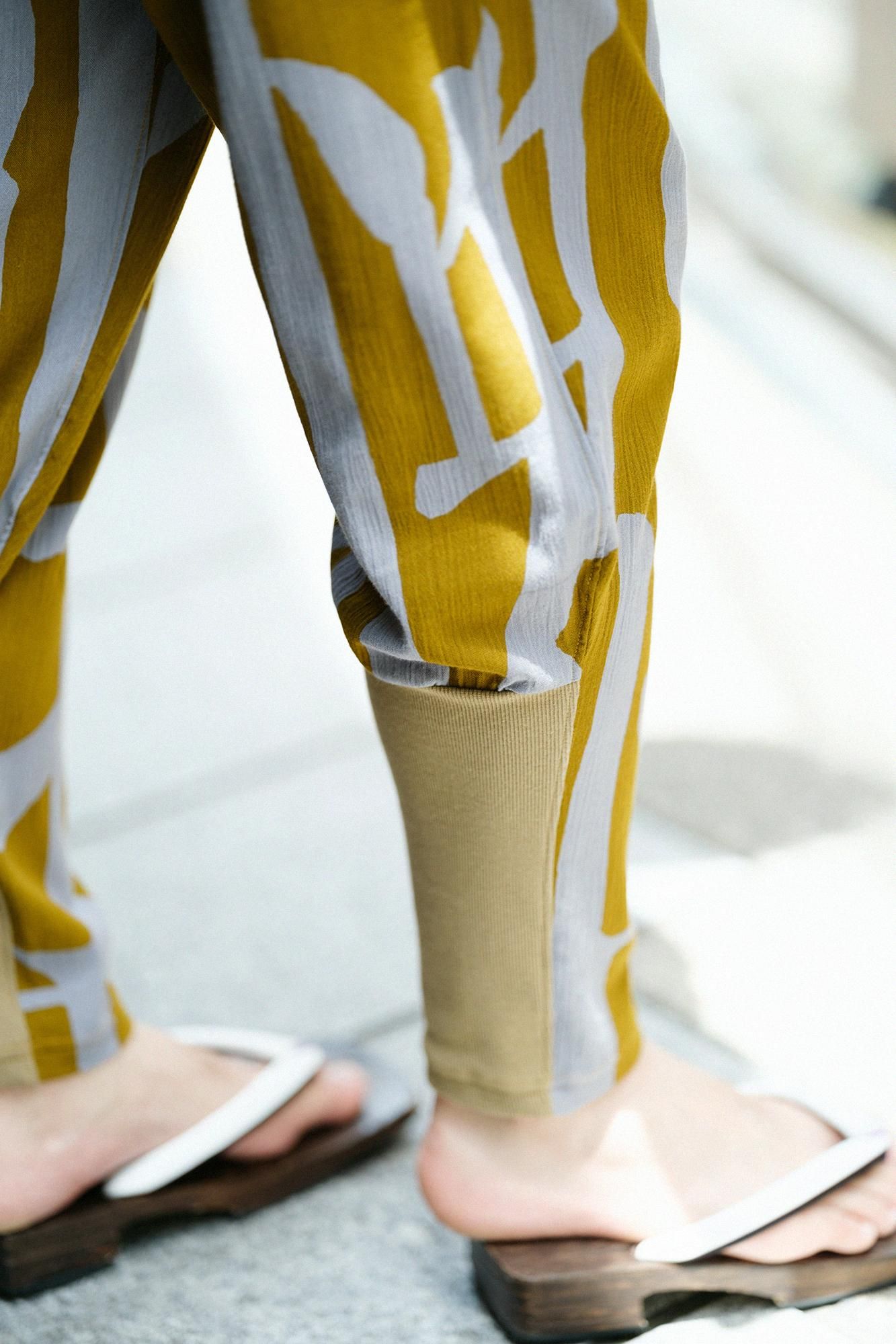 Chizimi Cotton 20/20 Harem Pants / Rhythm