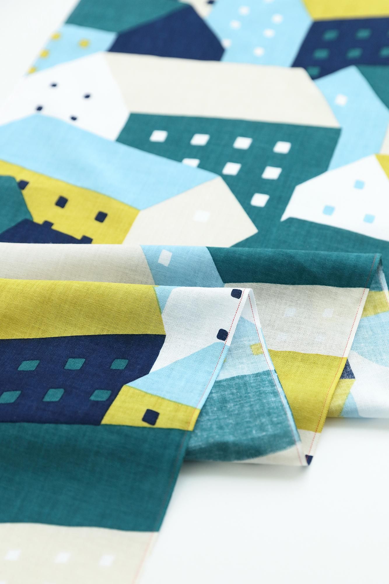 Textile (Ise-momen cottoncotton Handkerchief)/Northern Countries Moonlight(Getsumei)<50cm>