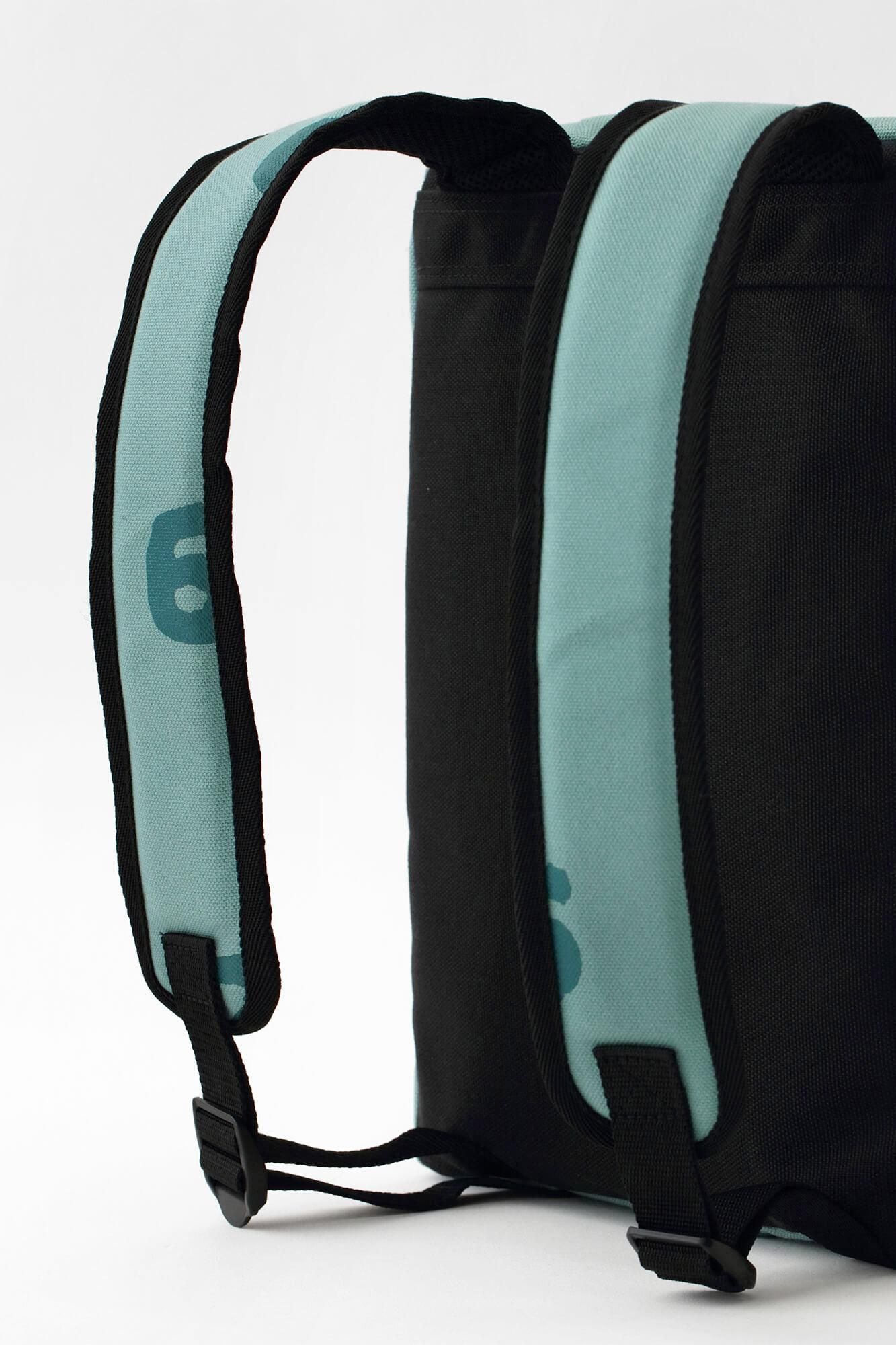 BOXバックパック 小/SO-SU-U 深川鼠(ふかがわねず)×青緑(あおみどり)