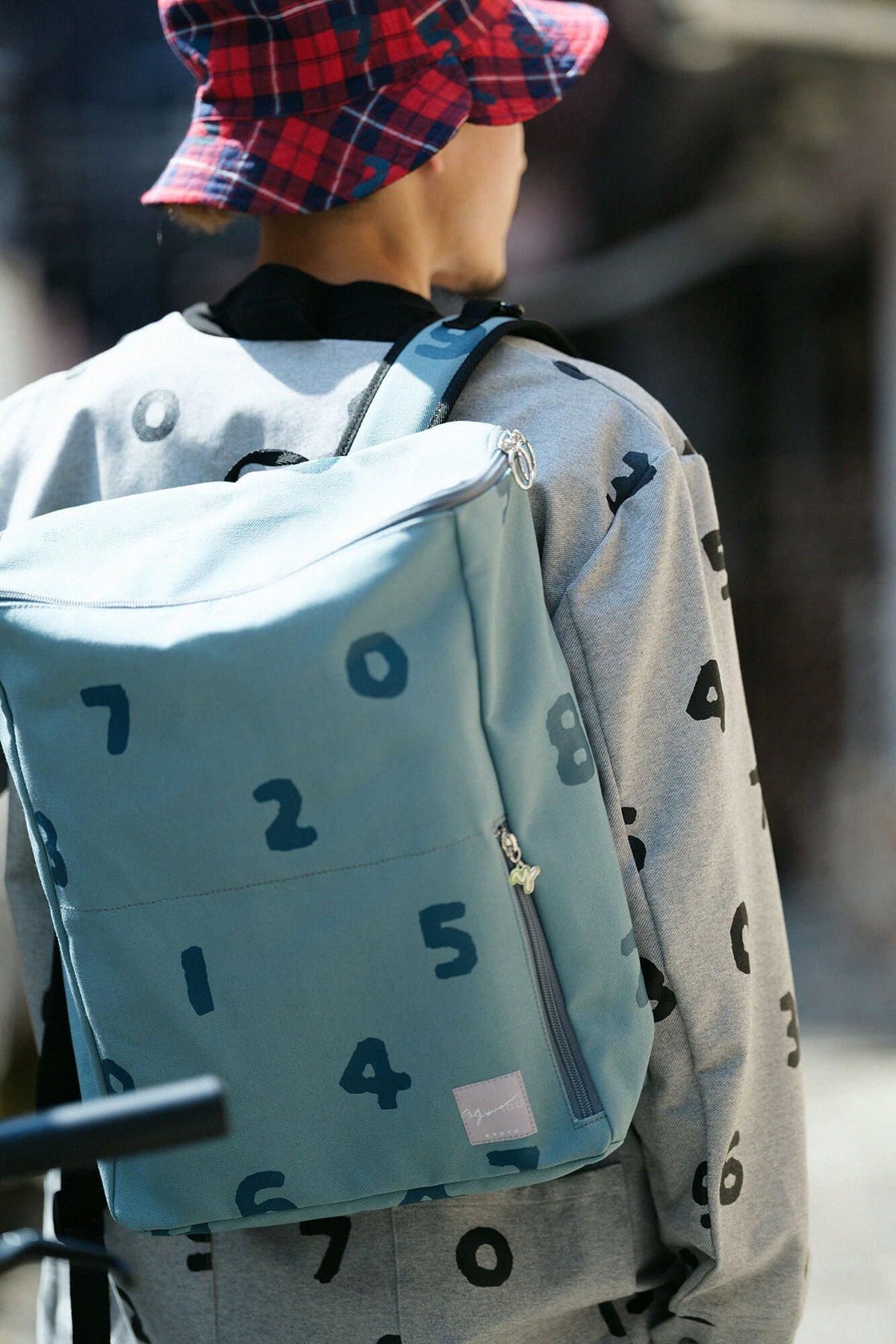 BOX Rucksack/SO-SU-U Fukagawa Nezu x Blaugrün (Ao Midori)
